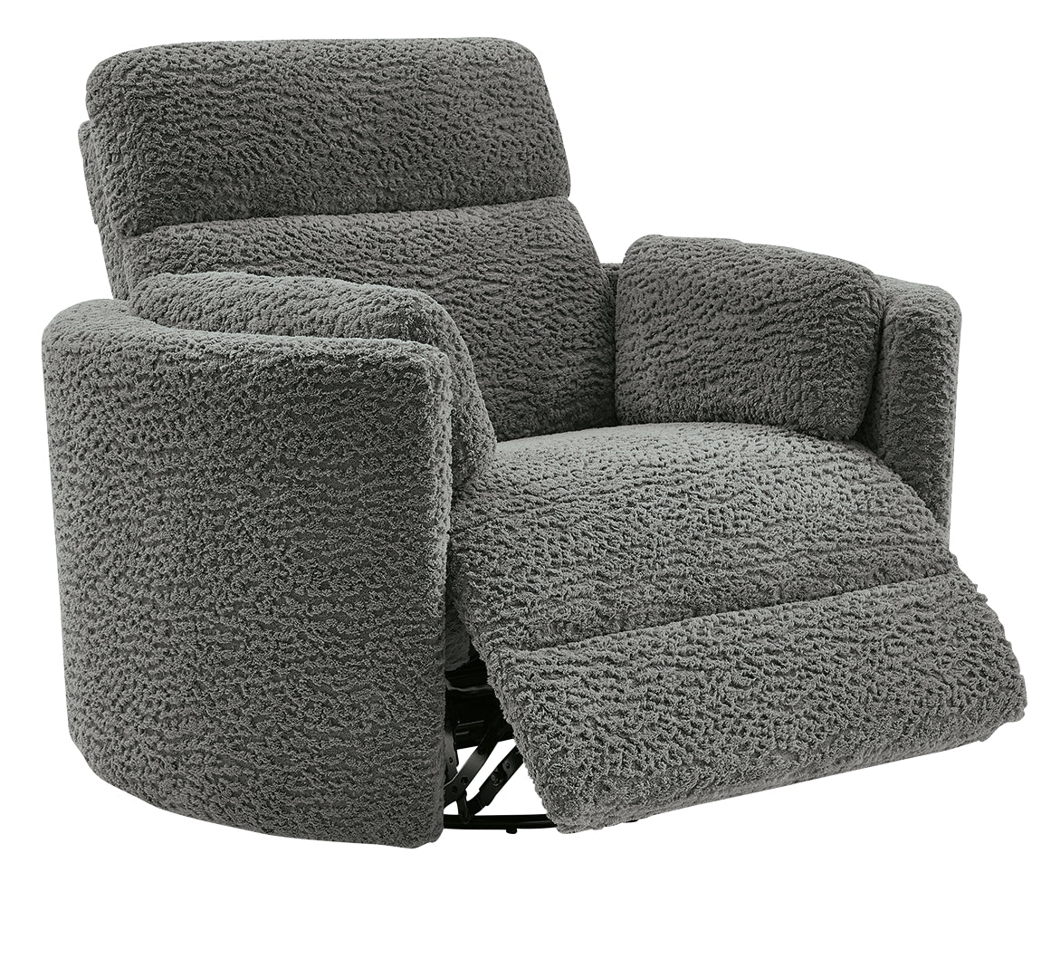 Gosaldo - Swivel Glider Power Recliner - Lead - Image 3