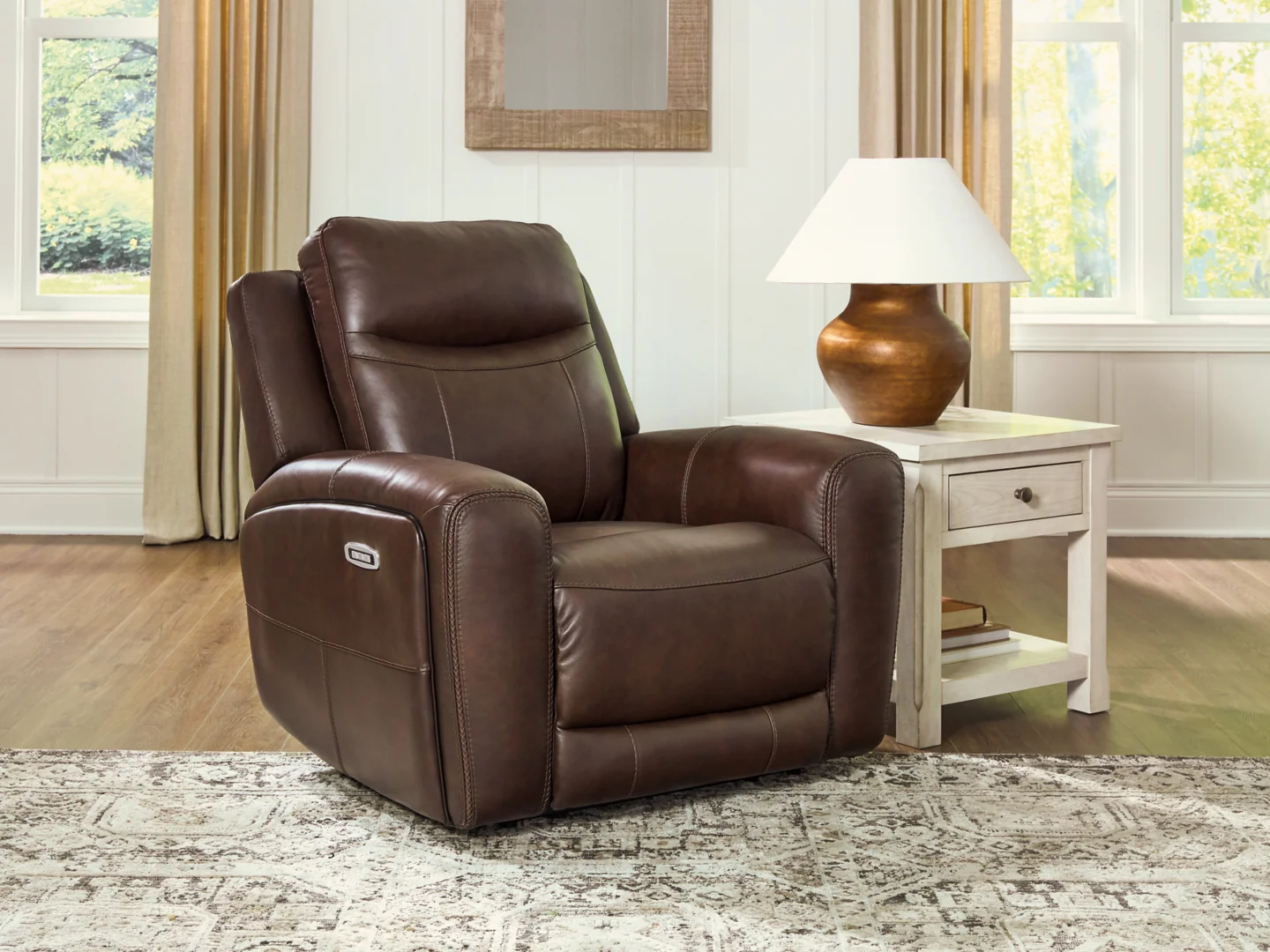 Gravier - Power Recliner With Adjustable Headrest - Cordova - Image 2