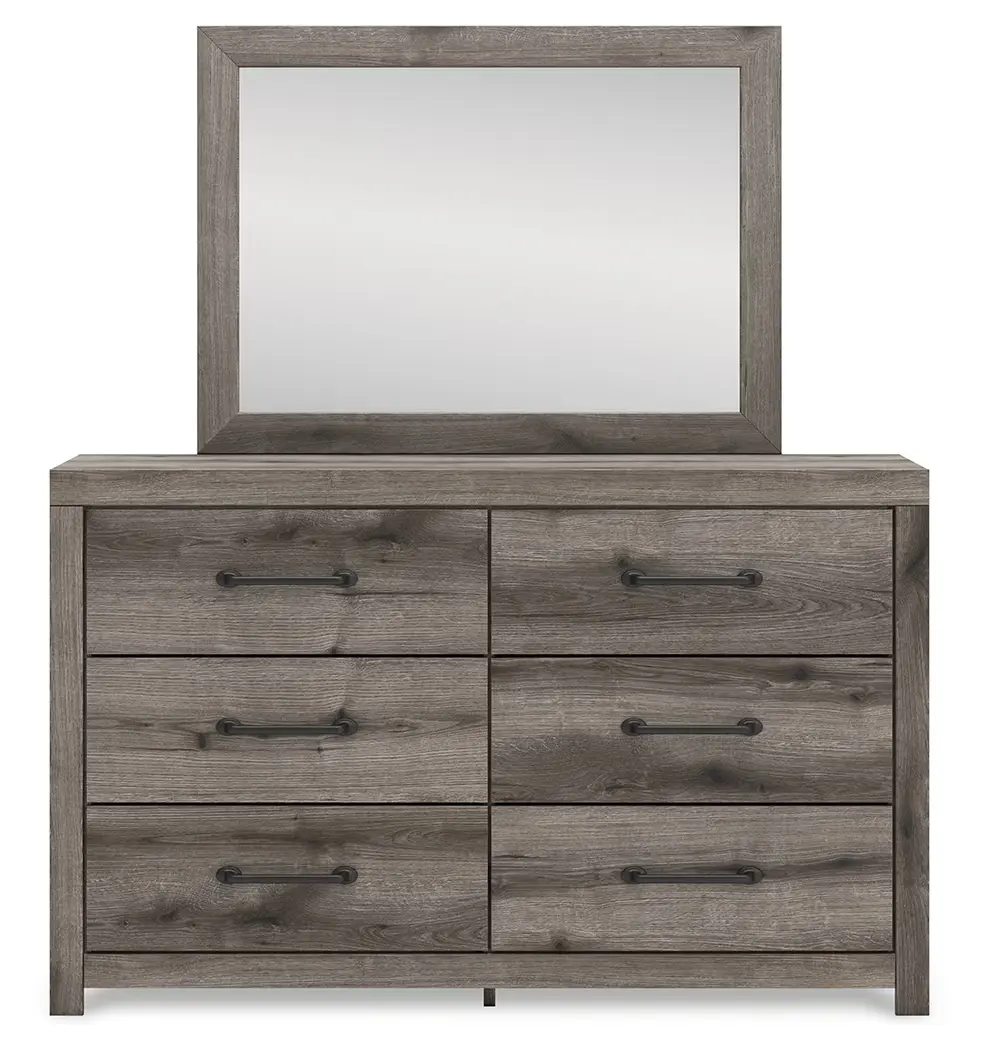 Graystorm - Brown Gray - Dresser And Mirror - Image 5