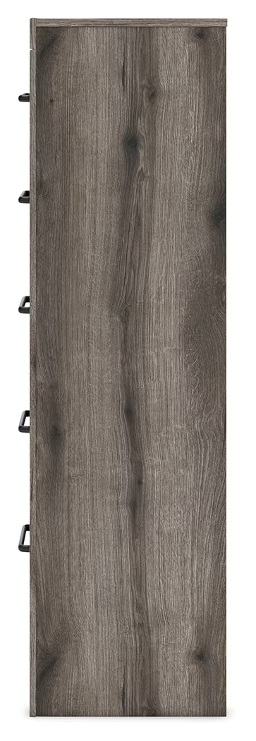 Graystorm - Brown Gray - Five Drawer Chest - Image 10
