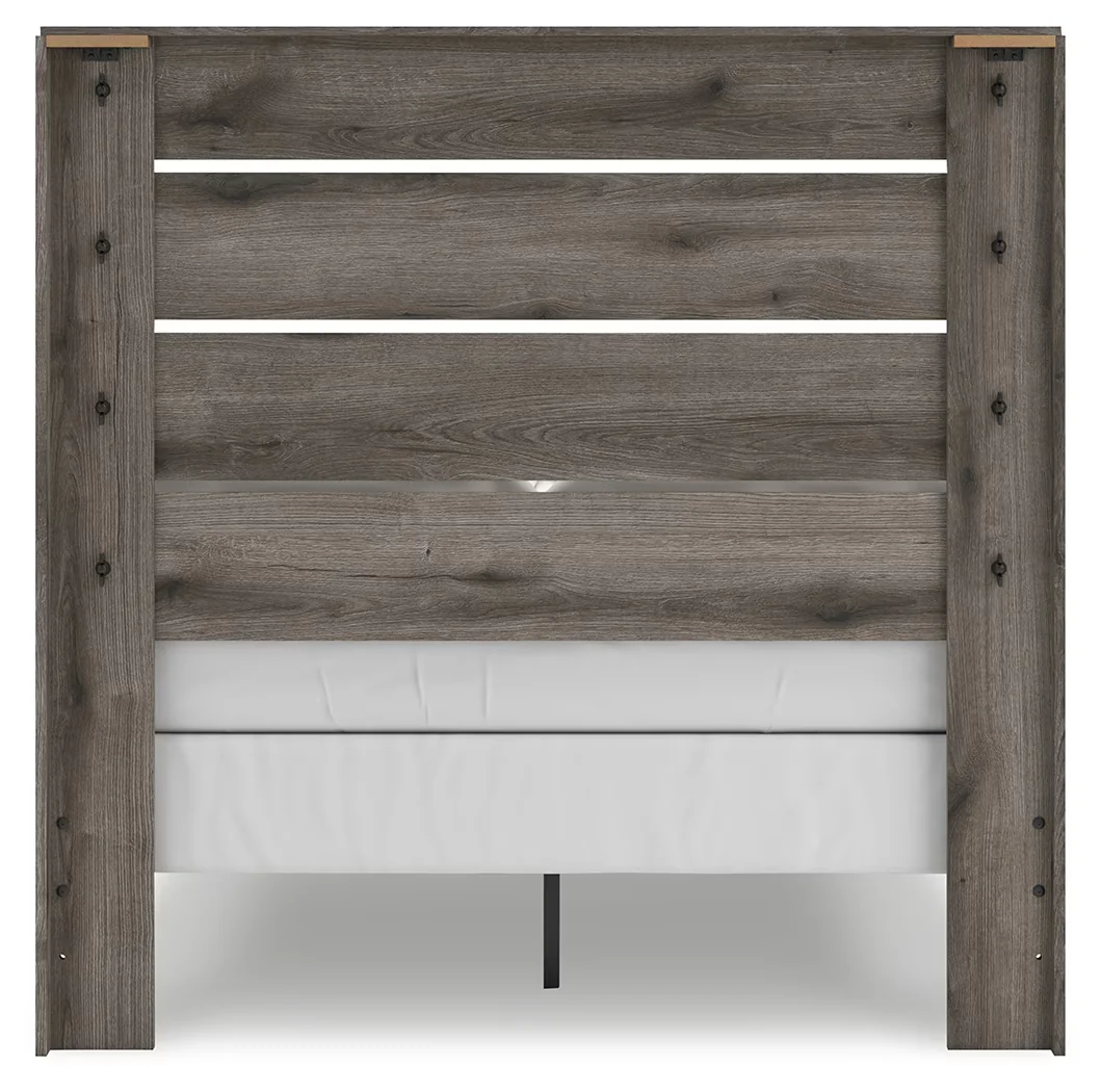 Graystorm - Brown Gray - Full Panel Bed - Image 10