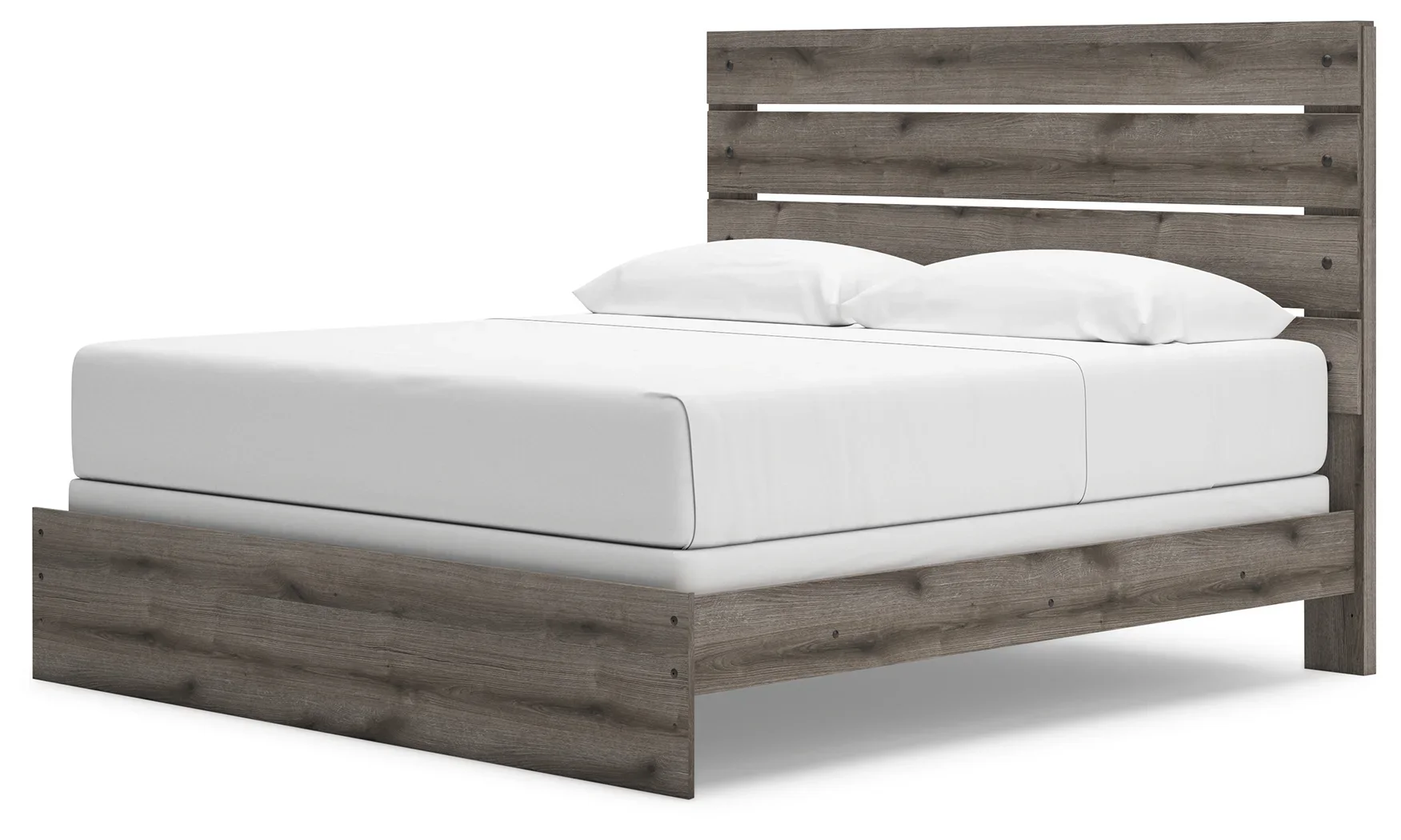 Graystorm - Brown Gray - King Panel Bed - Image 3