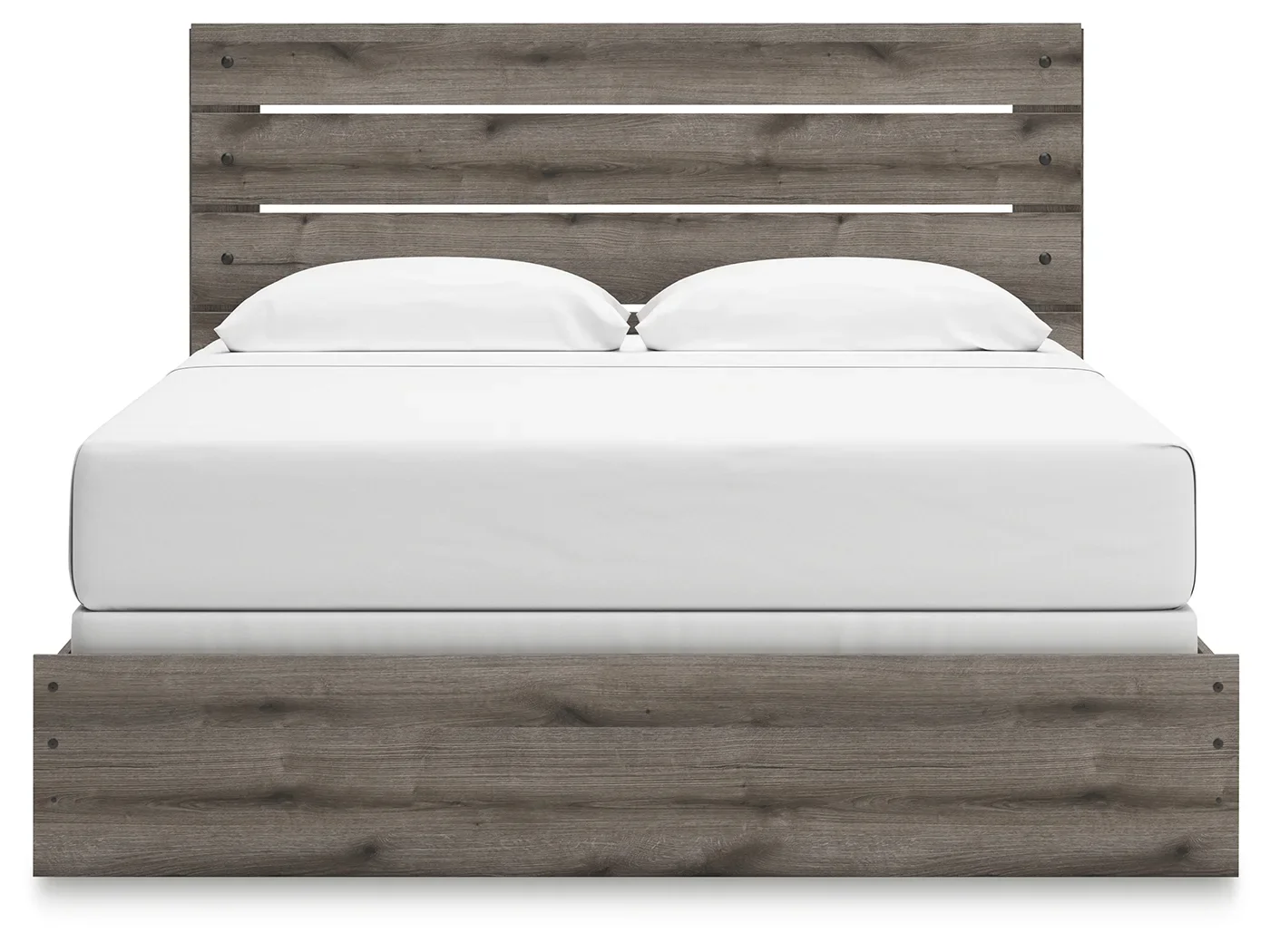 Graystorm - Brown Gray - King Panel Bed - Image 5
