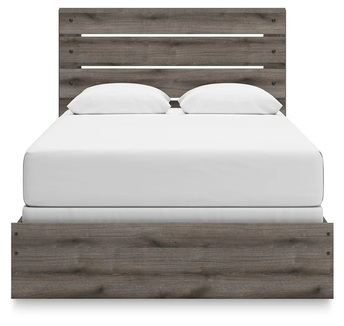 Graystorm - Brown Gray - Queen Panel Bed - Image 10