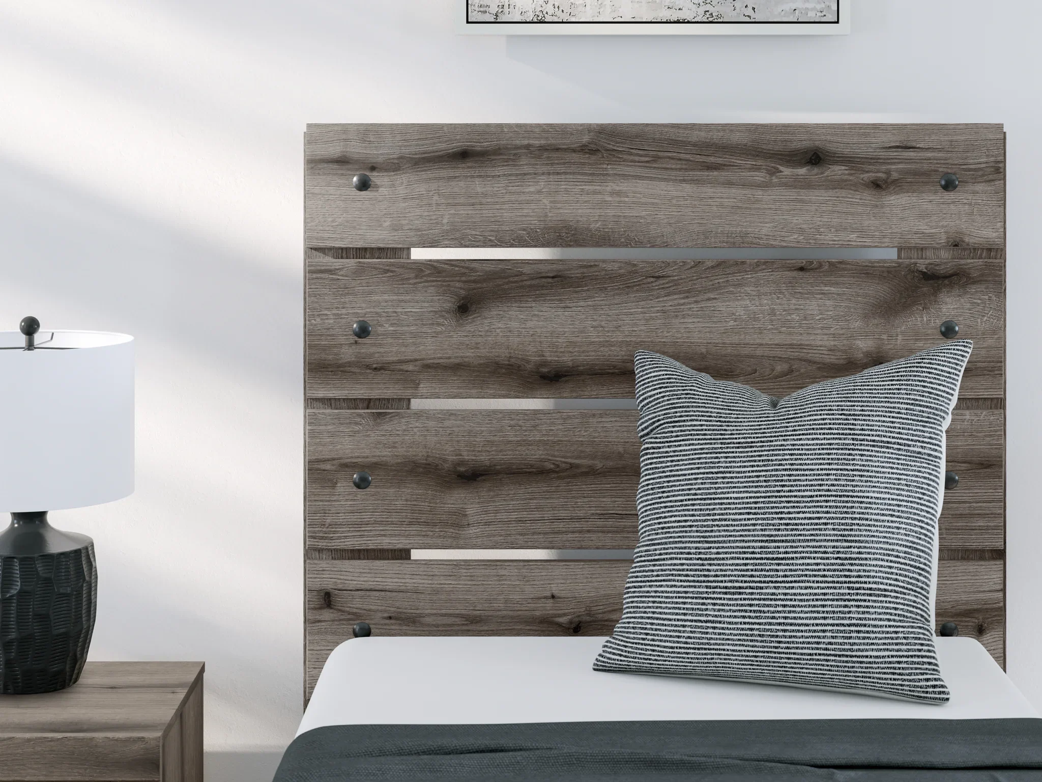 Graystorm - Brown Gray - Twin Panel Bed - Image 7