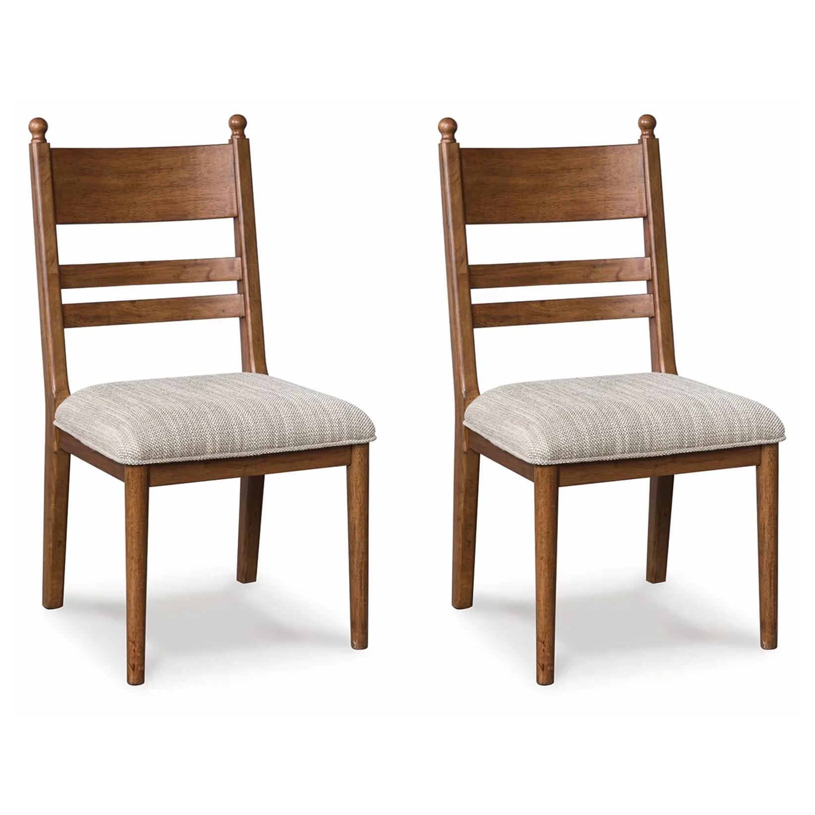 Greddinton - Brown - Dining Upholstered Side Chair (Set of 2)