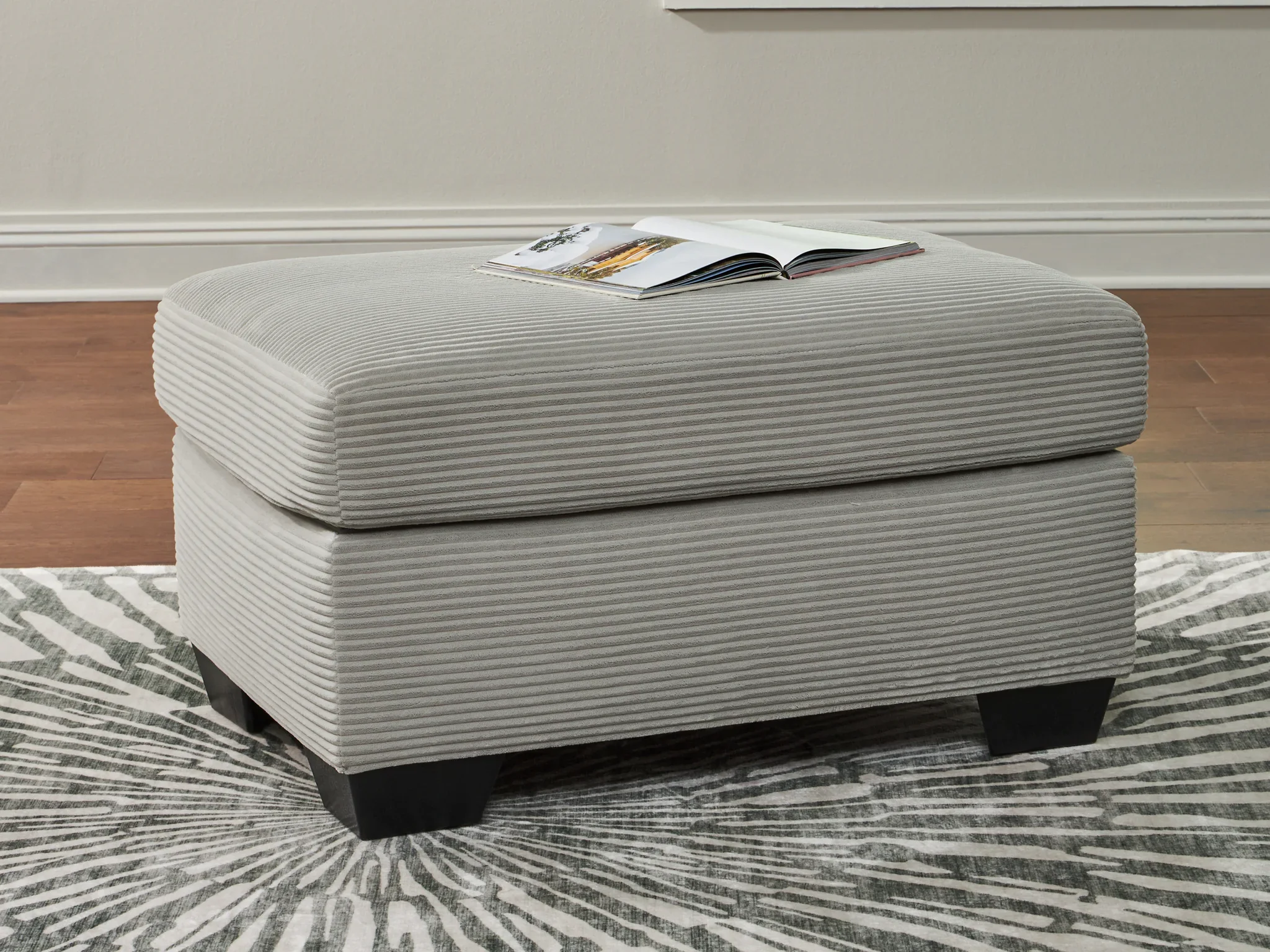 Greenbriar - Smoke - Ottoman - Image 2