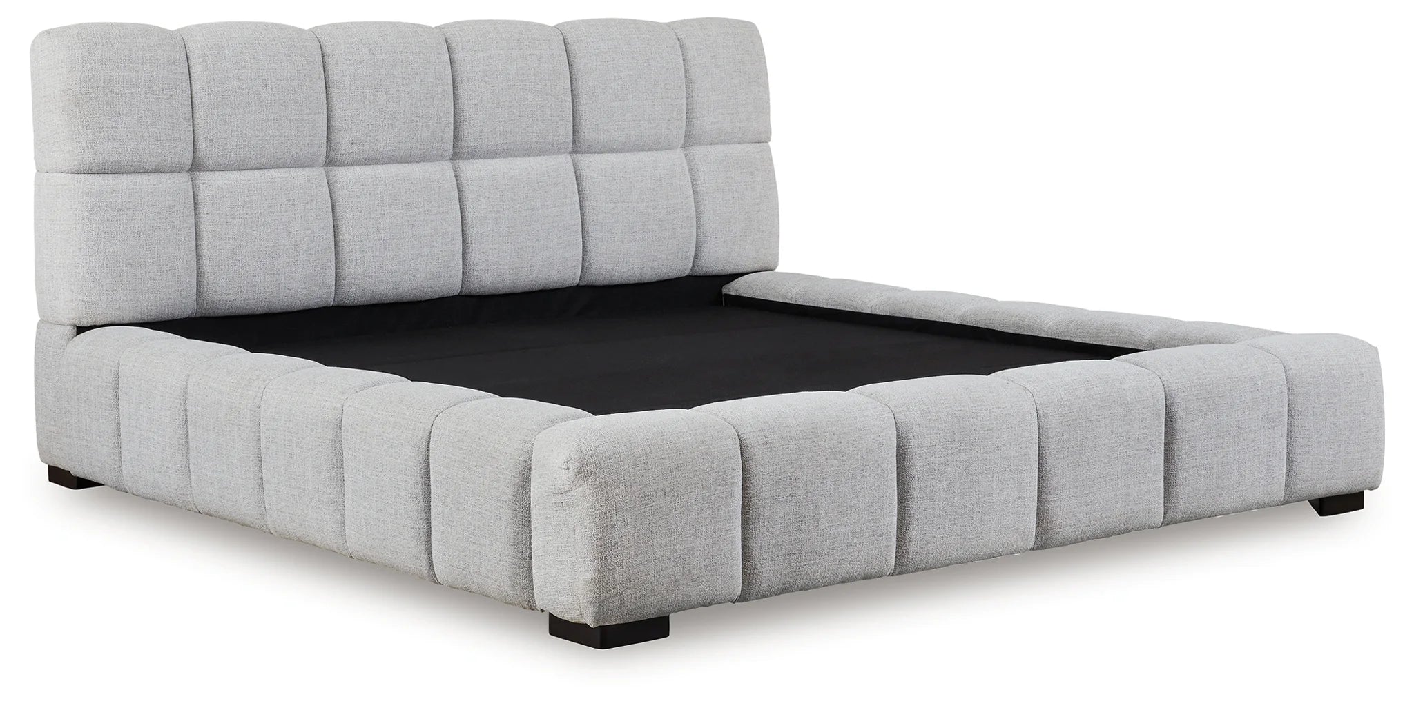 Grendusk - Light Gray - California King Upholstered Bed - Image 2