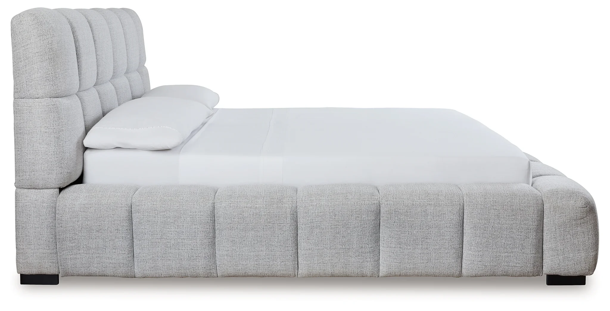 Grendusk - Light Gray - California King Upholstered Bed - Image 4