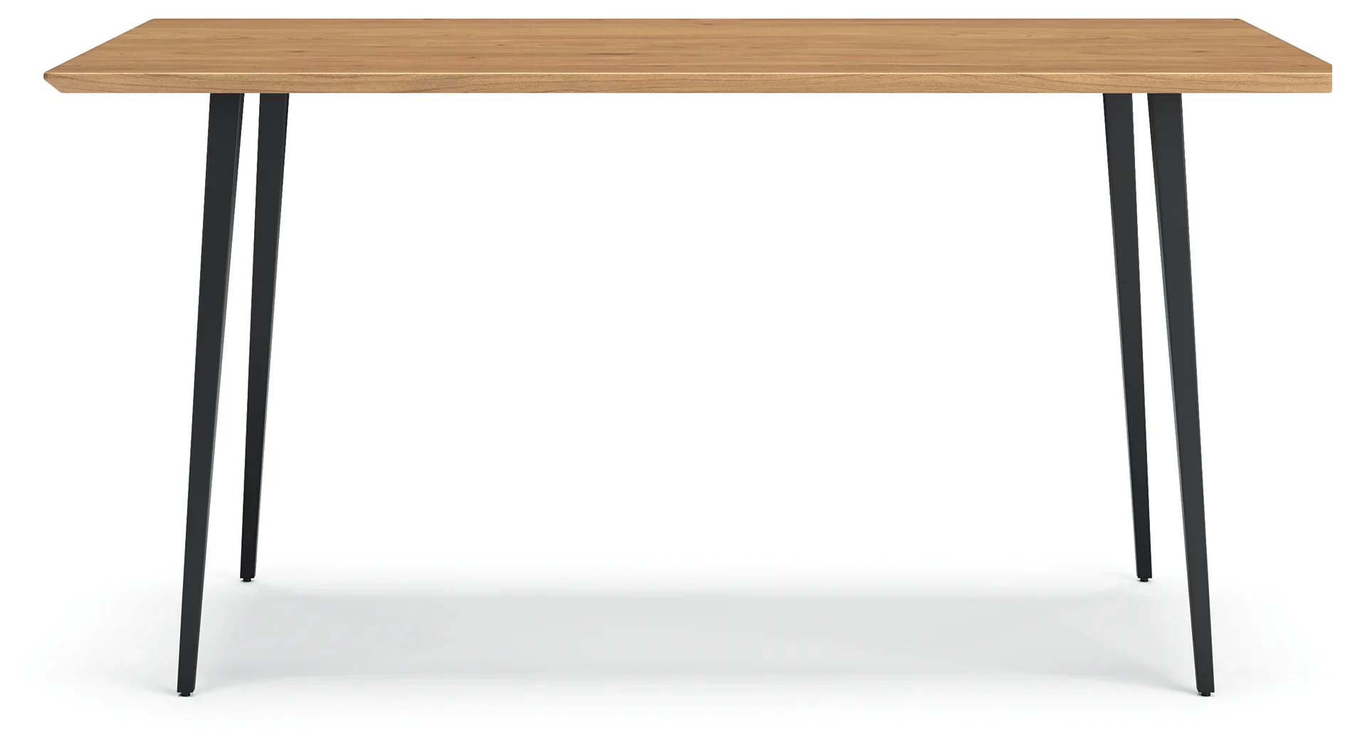 Gretlynn - Black / Natural - Rectangular Dining Room Table - Image 6
