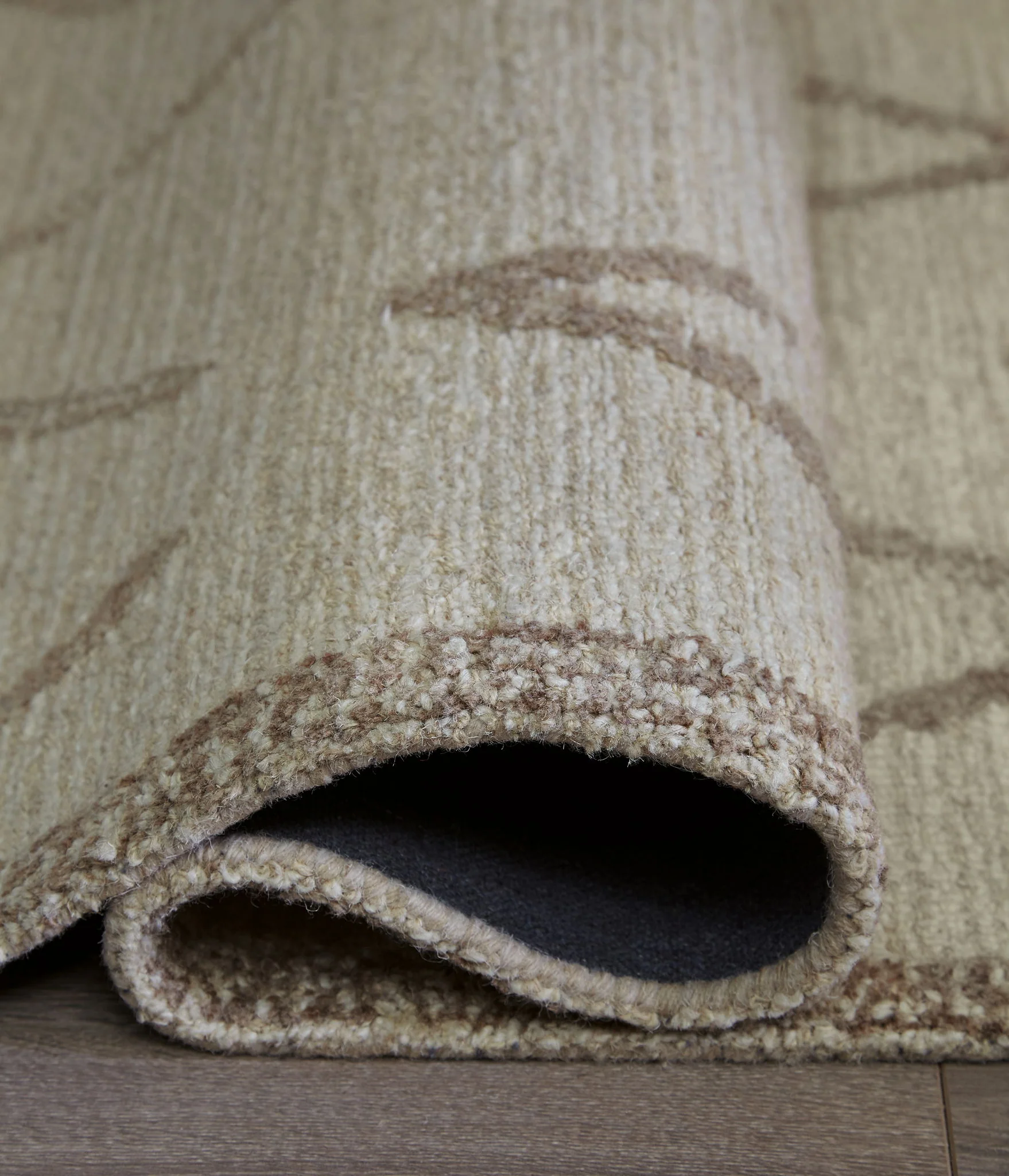 Guyford - Beige / Brown - Medium Rug - 5' x 7' - Image 4