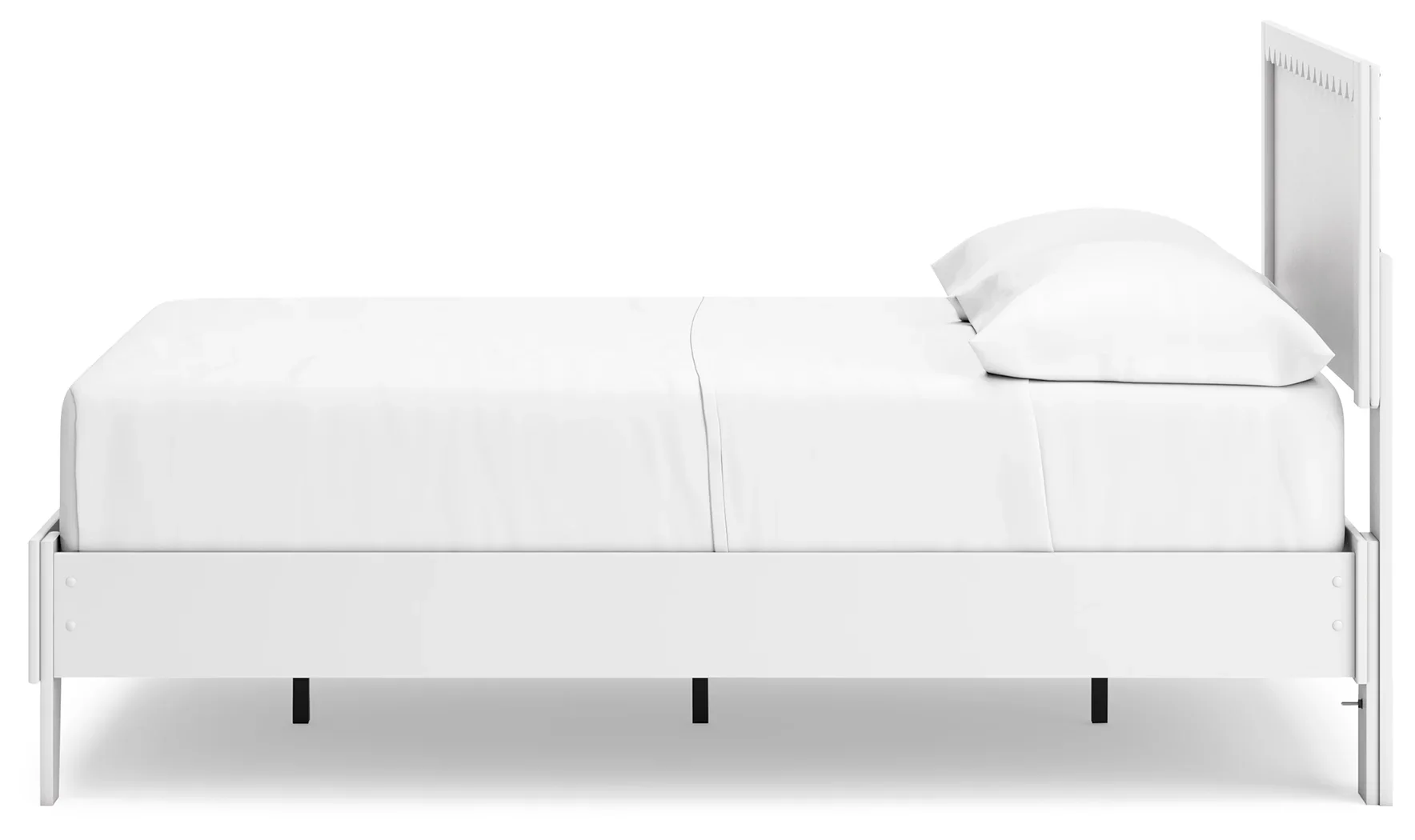 Hallityn - White - Full Panel Platform Bed - Image 4