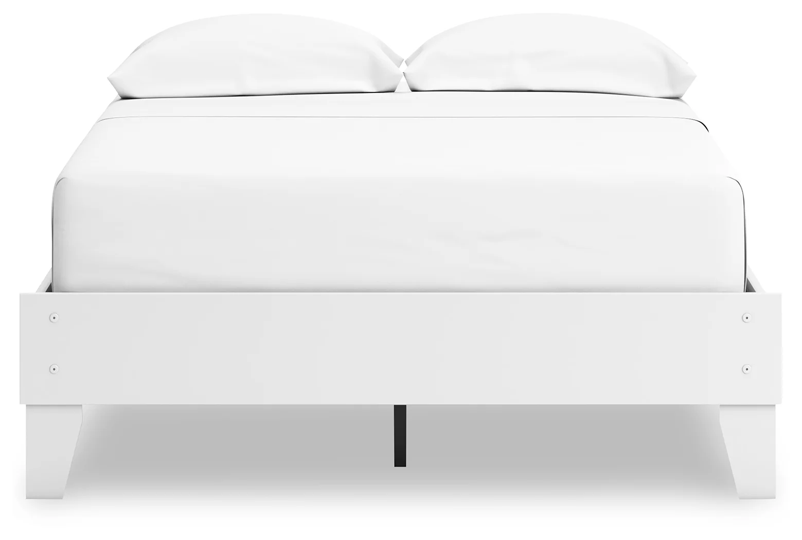 Hallityn - White - Full Platform Bed - Image 4