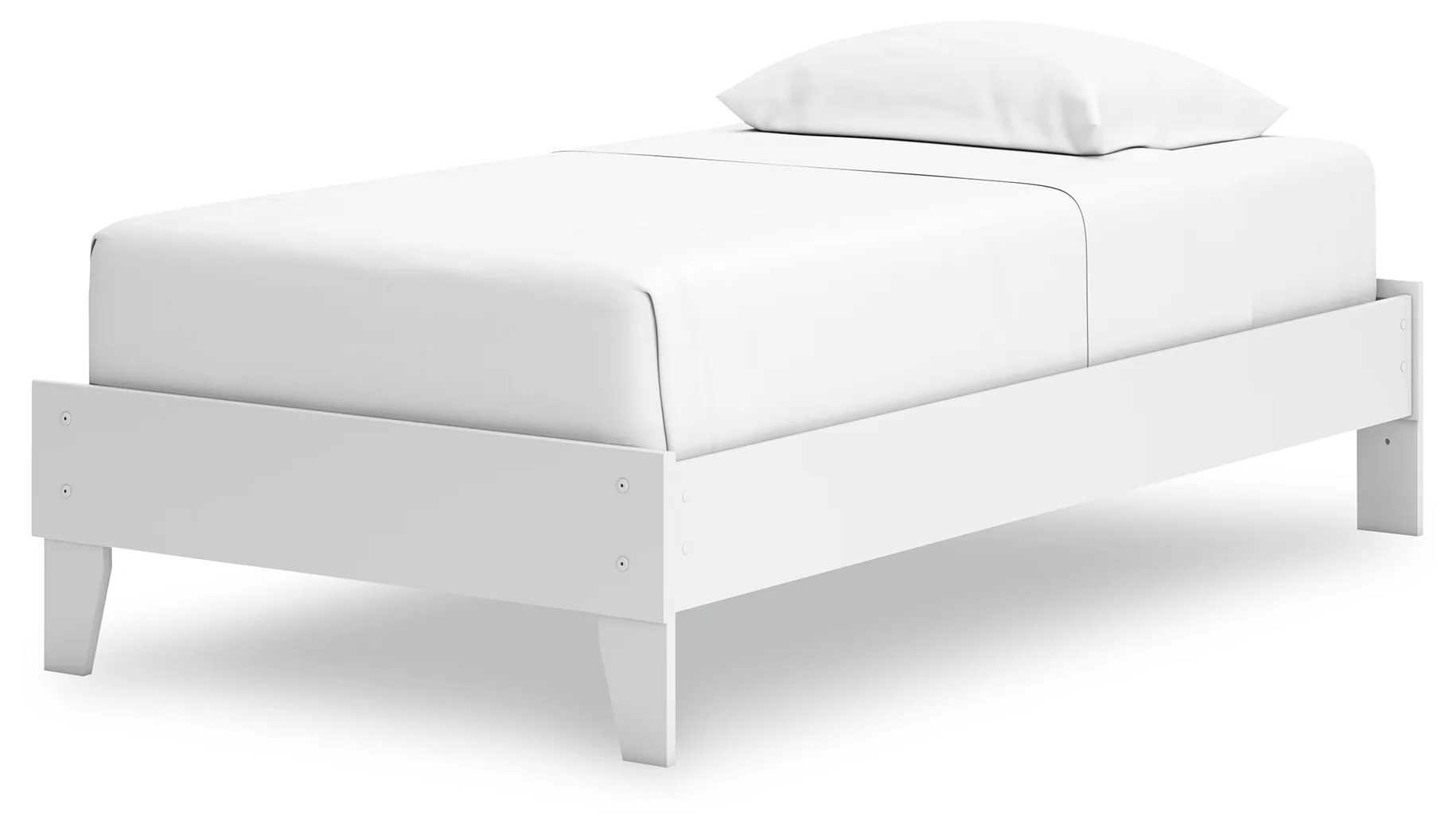 Hallityn - White - Twin Platform Bed - Image 6