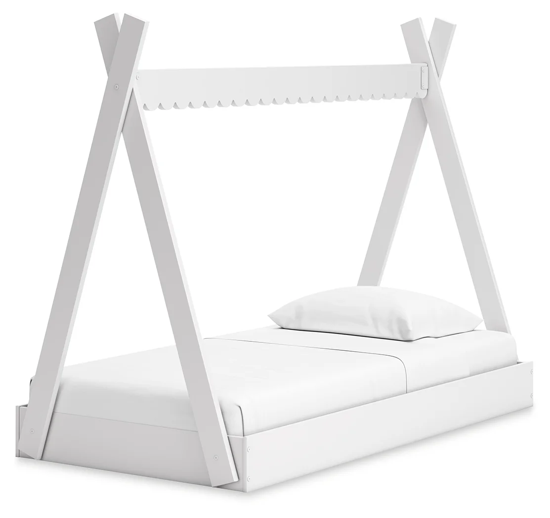 Hallityn - White - Twin Tent Complete Bed In Box - Image 6