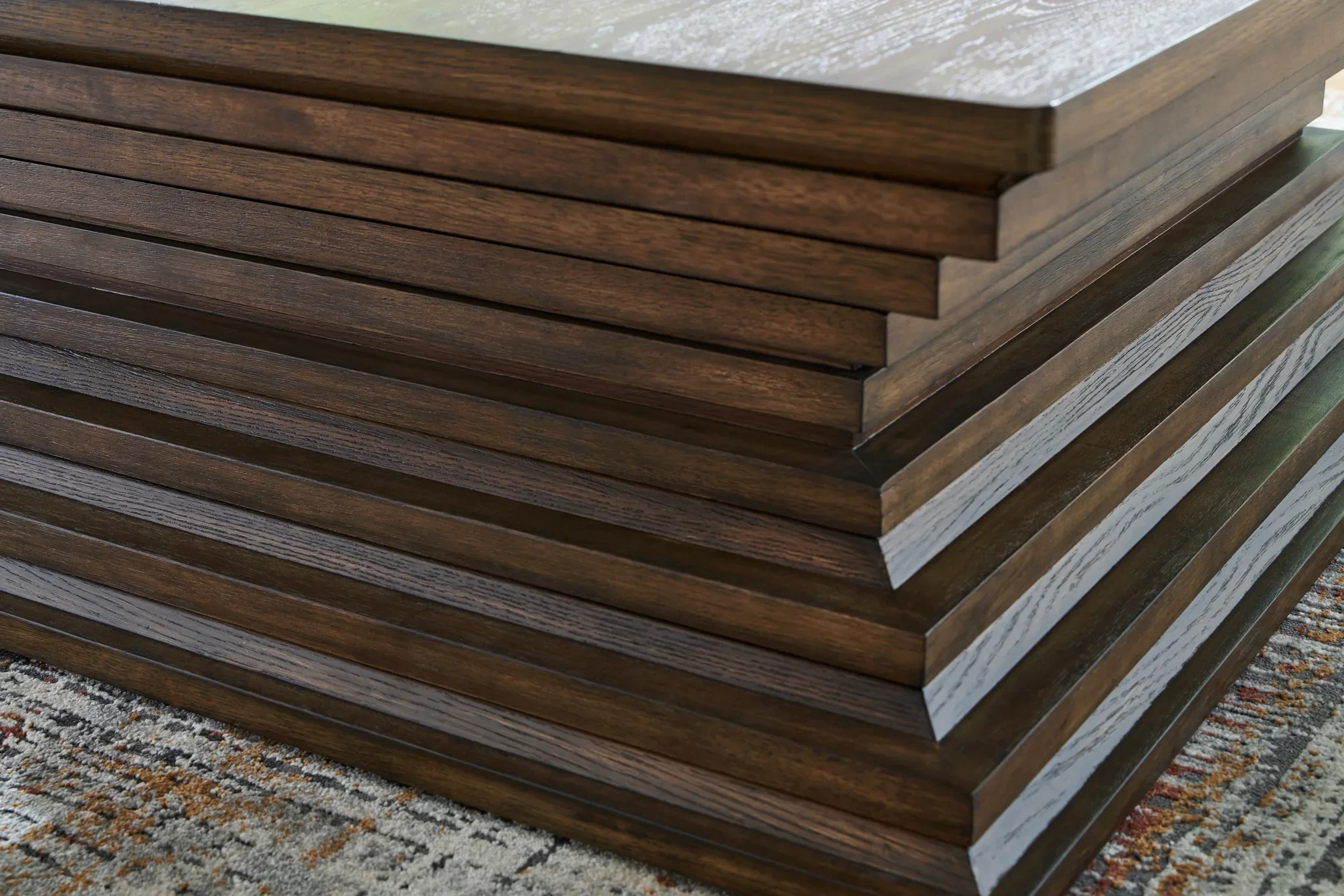 Hannodream - Warm Brown - Square Cocktail Table - Image 5