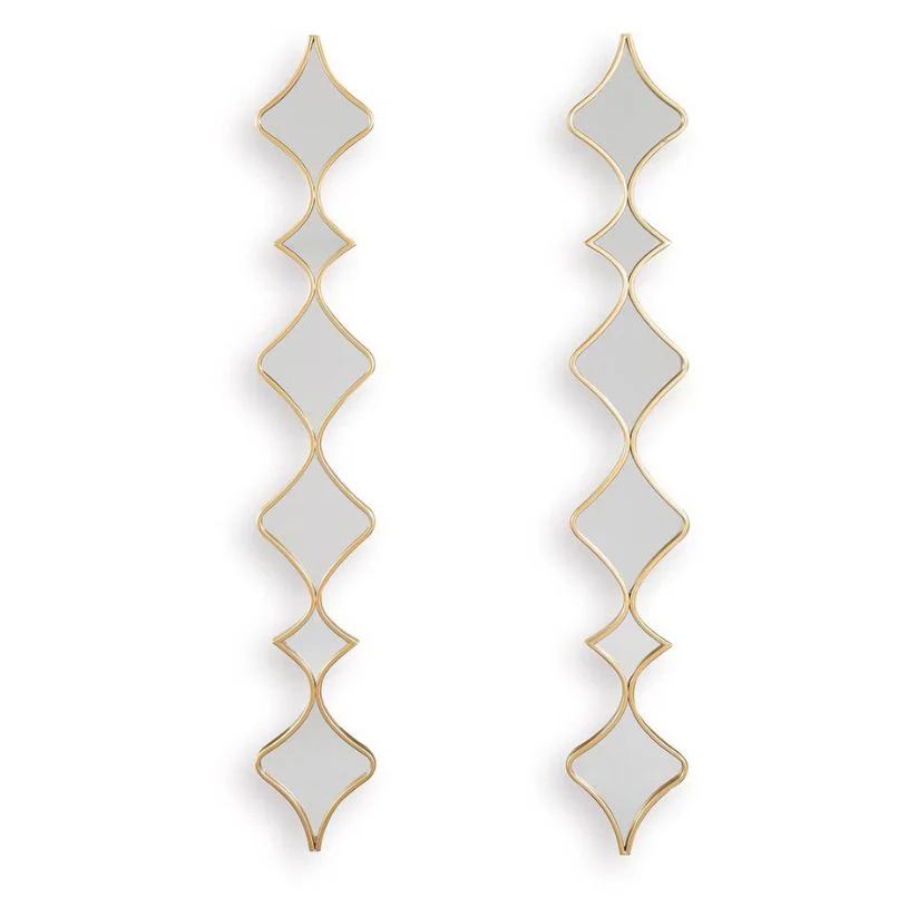 Harriswood - Gold Finish - Accent Mirror Set (Set of 2)