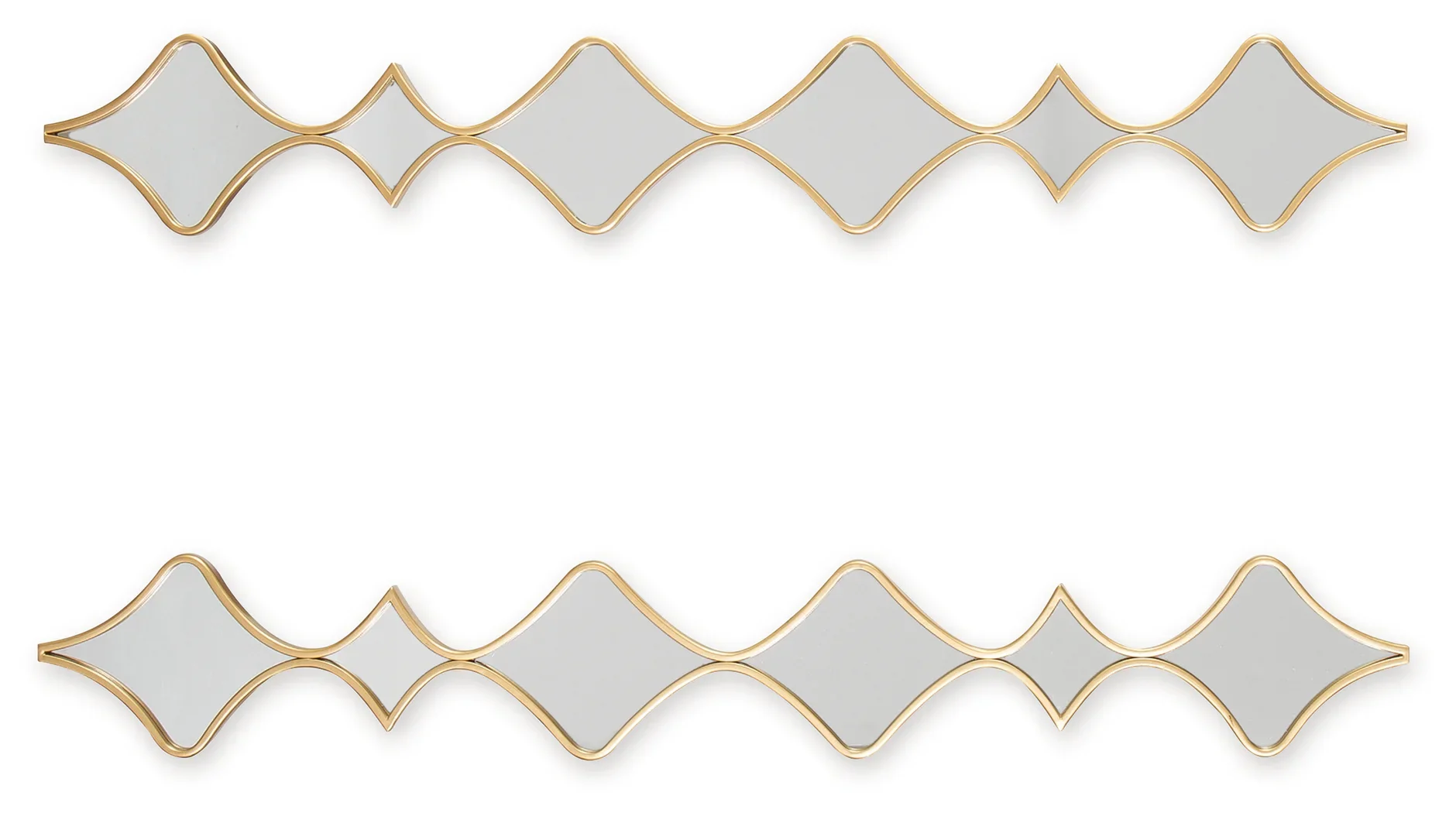 Harriswood - Gold Finish - Accent Mirror Set (Set of 2) - Image 4