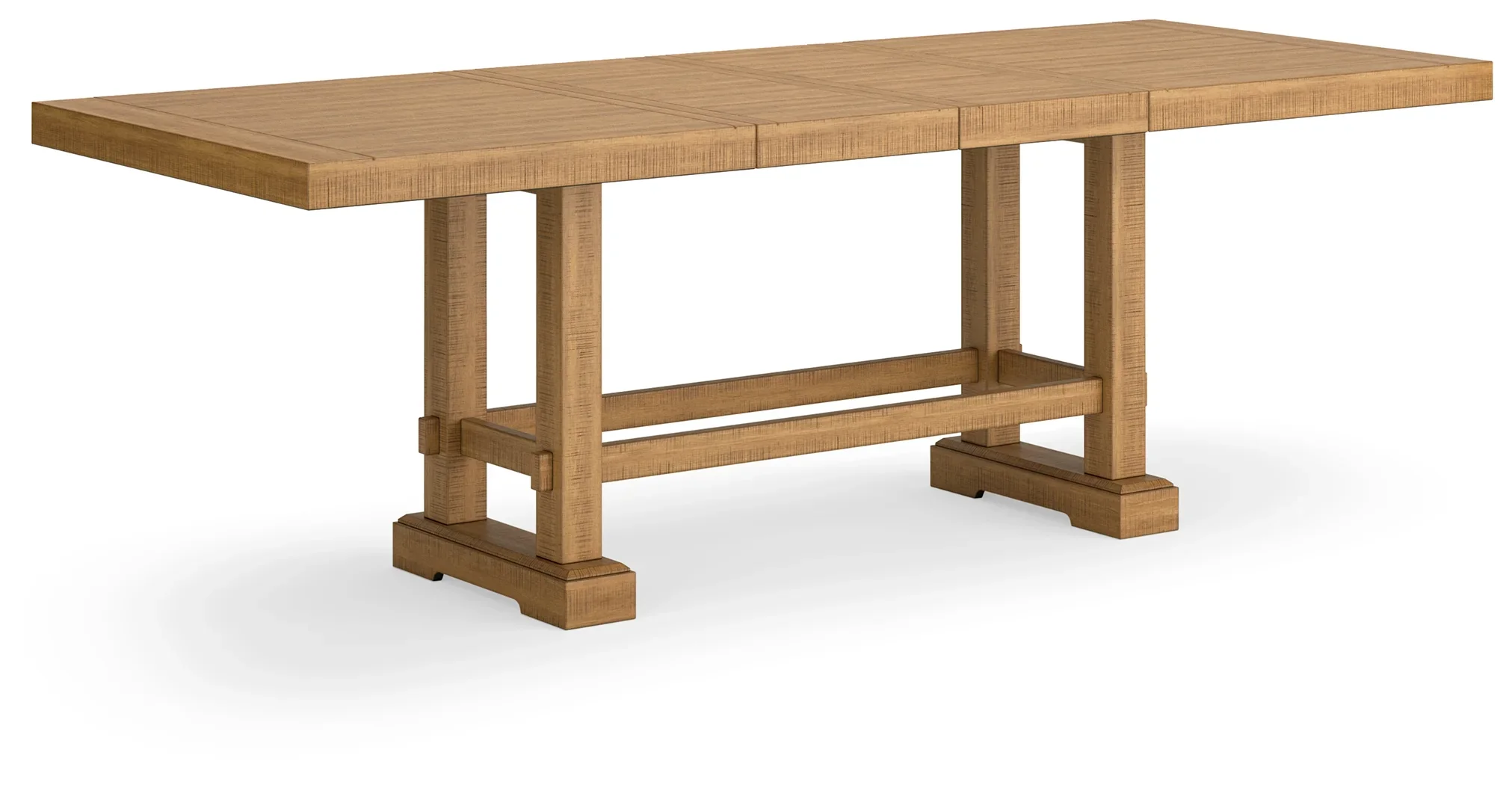 Havonplane - Brown - 12 Pc. - Counter Extension Table, 10 Upholstered Barstools, Server - Image 3