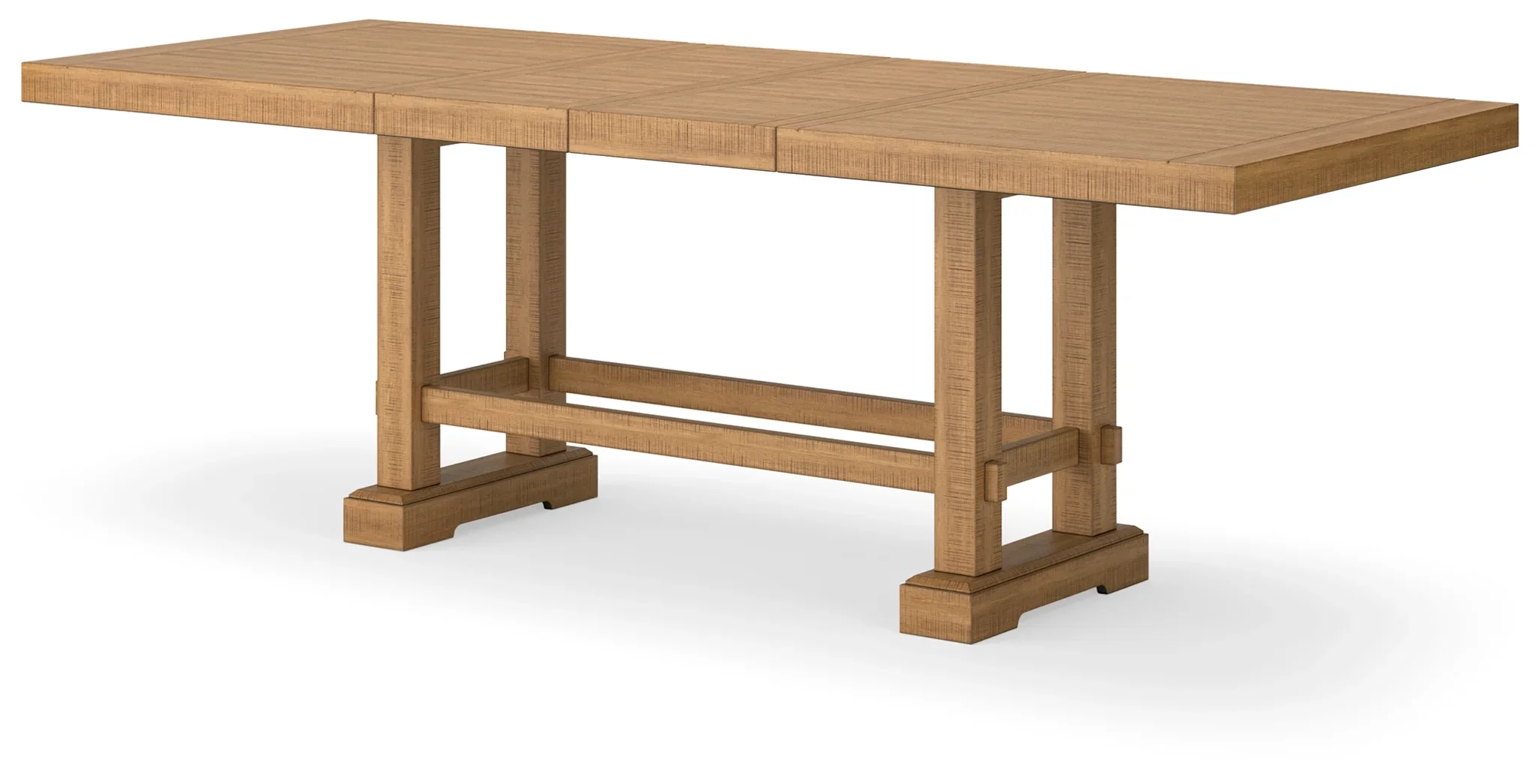 Havonplane - Brown - 9 Pc. - Counter Extension Table, 6 Upholstered Barstools, Bench, Server - Image 4