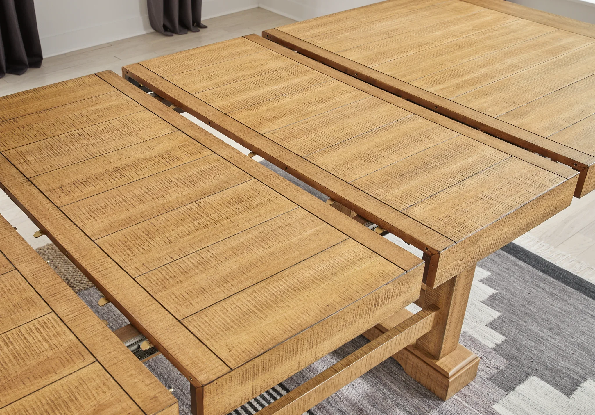 Havonplane - Brown - Rectangular Dining Room Counter Extension Table - Image 9