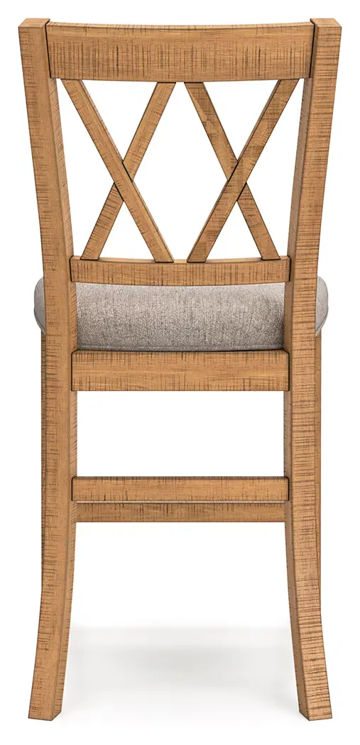 Havonplane - Brown - Upholstered Barstool (Set of 2) - Image 6