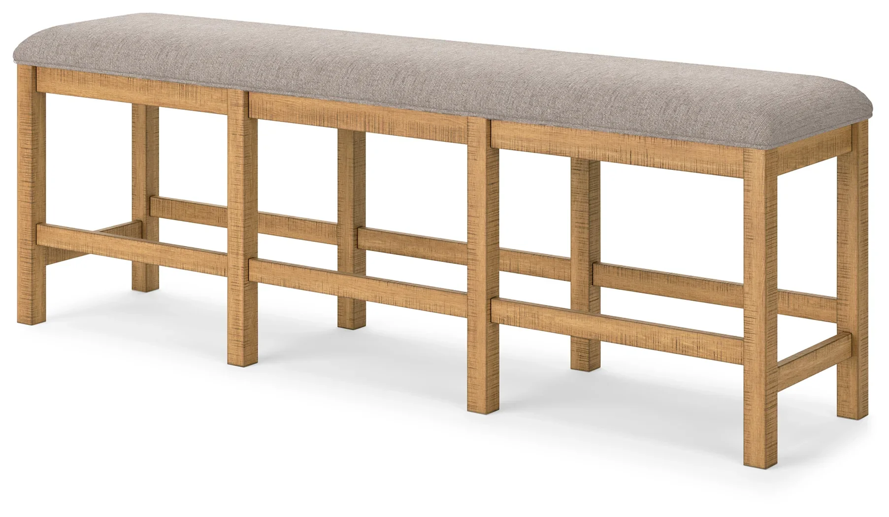 Havonplane - Brown - Xl Counter Height Upholstered Dining Bench - Image 3