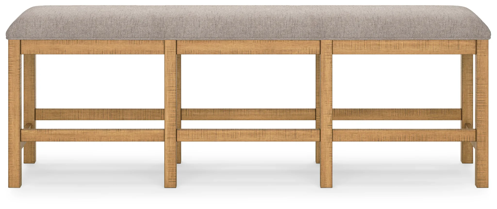 Havonplane - Brown - Xl Counter Height Upholstered Dining Bench - Image 4