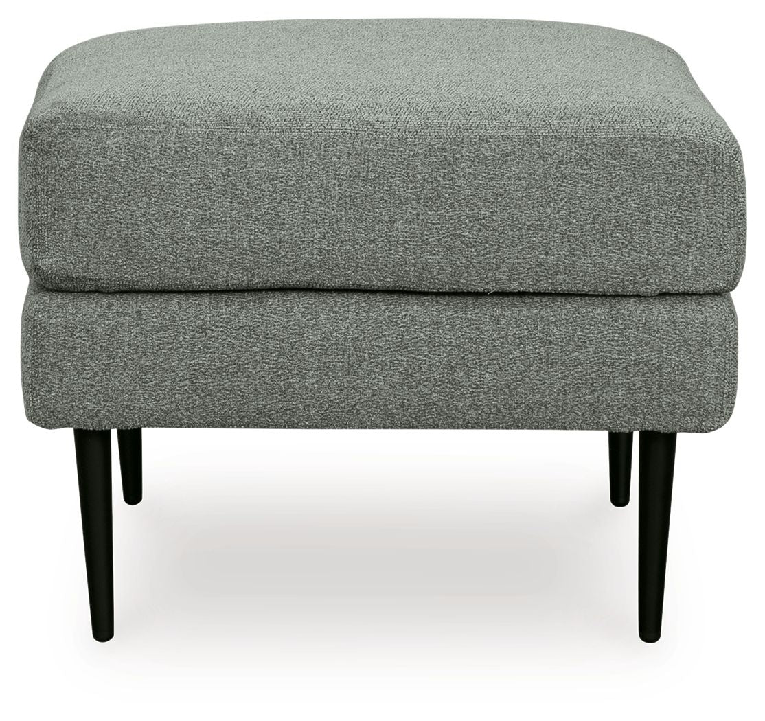 Hazela - Charcoal - 2 Pc. - Chair, Ottoman - Image 7