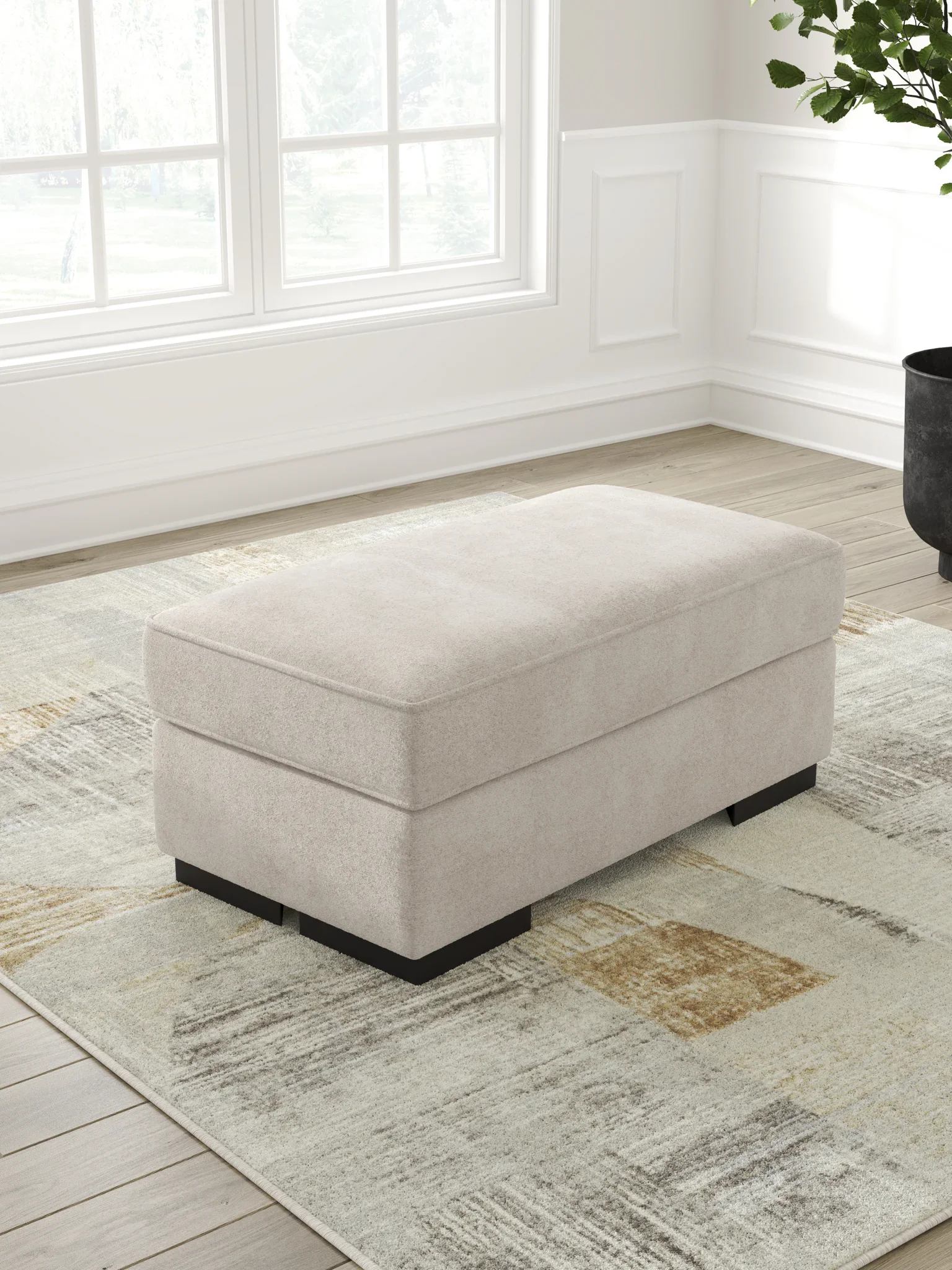 High Profile - Taupe - Ottoman - Image 4