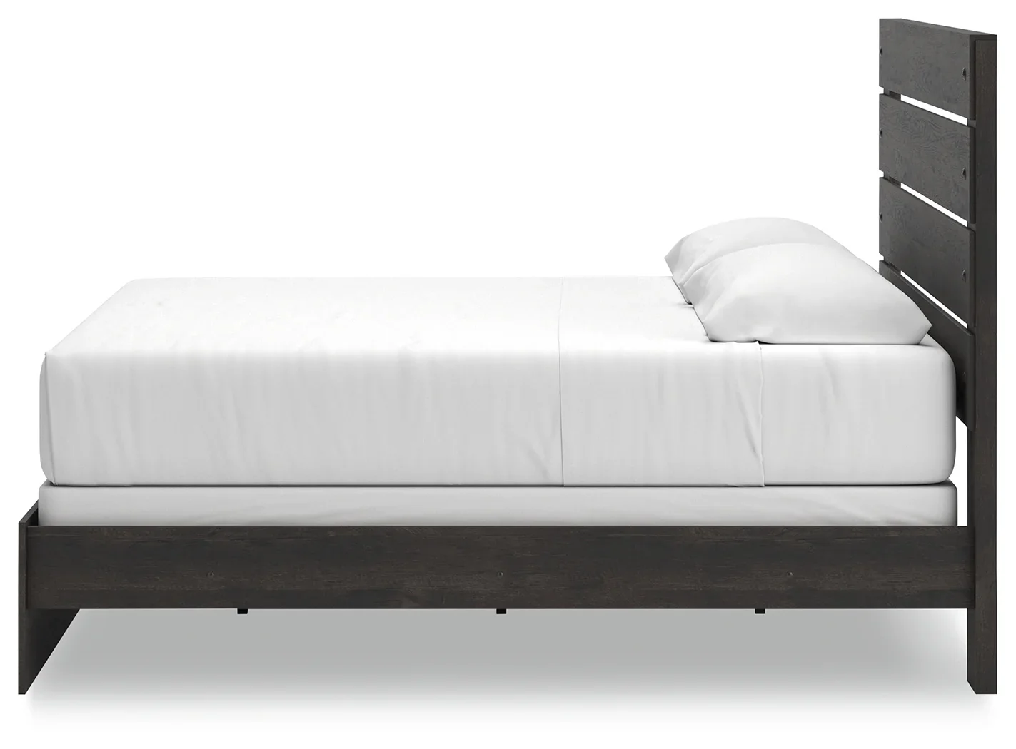 Hollivern - Dark Gray - King Panel Bed - Image 7