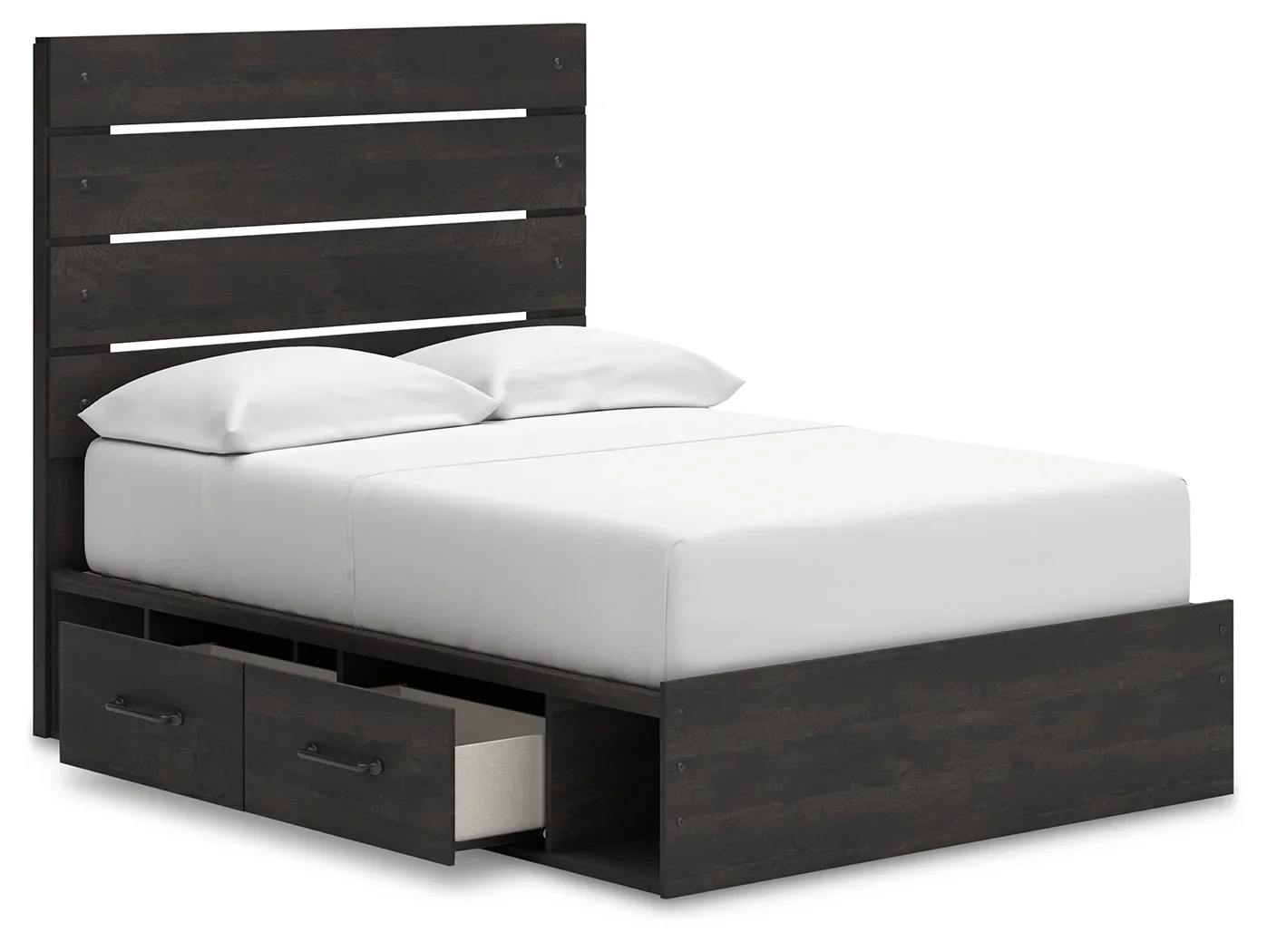 Hollivern - Full Panel Storage Bed - Dark Gray - Image 5