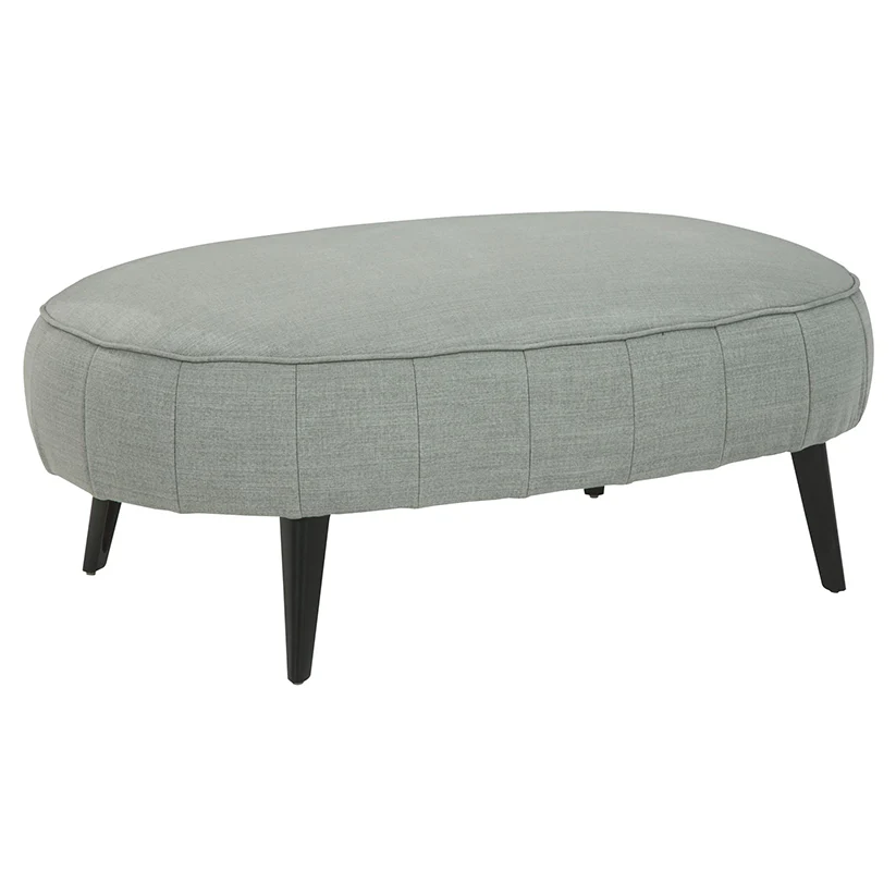 Hollyann - Gray - Oversized Accent Ottoman