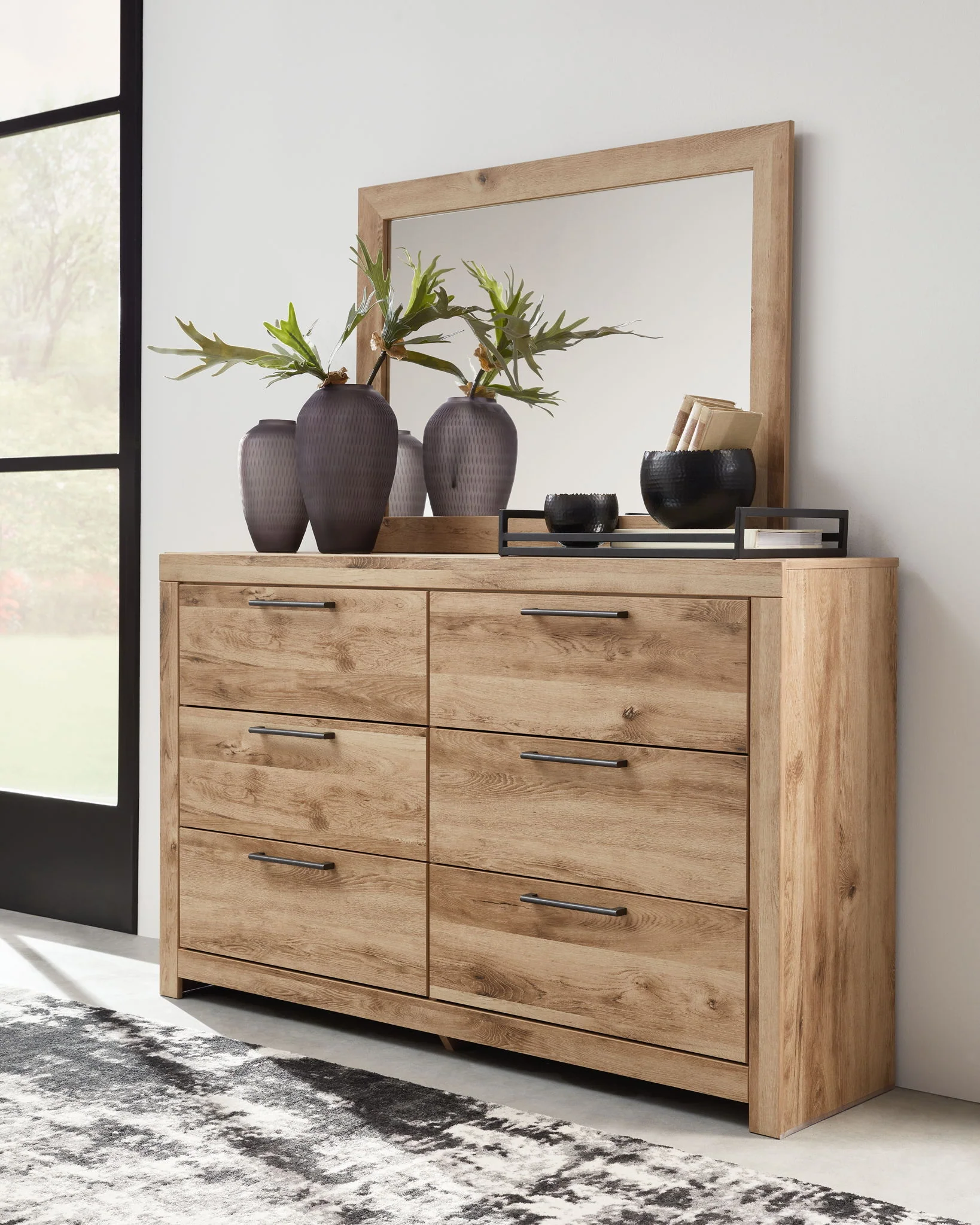 Hyanna - Tan - Dresser, Mirror - Image 2