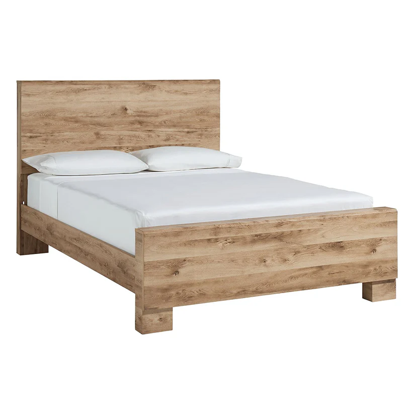 Hyanna - Tan - Queen Panel Bed