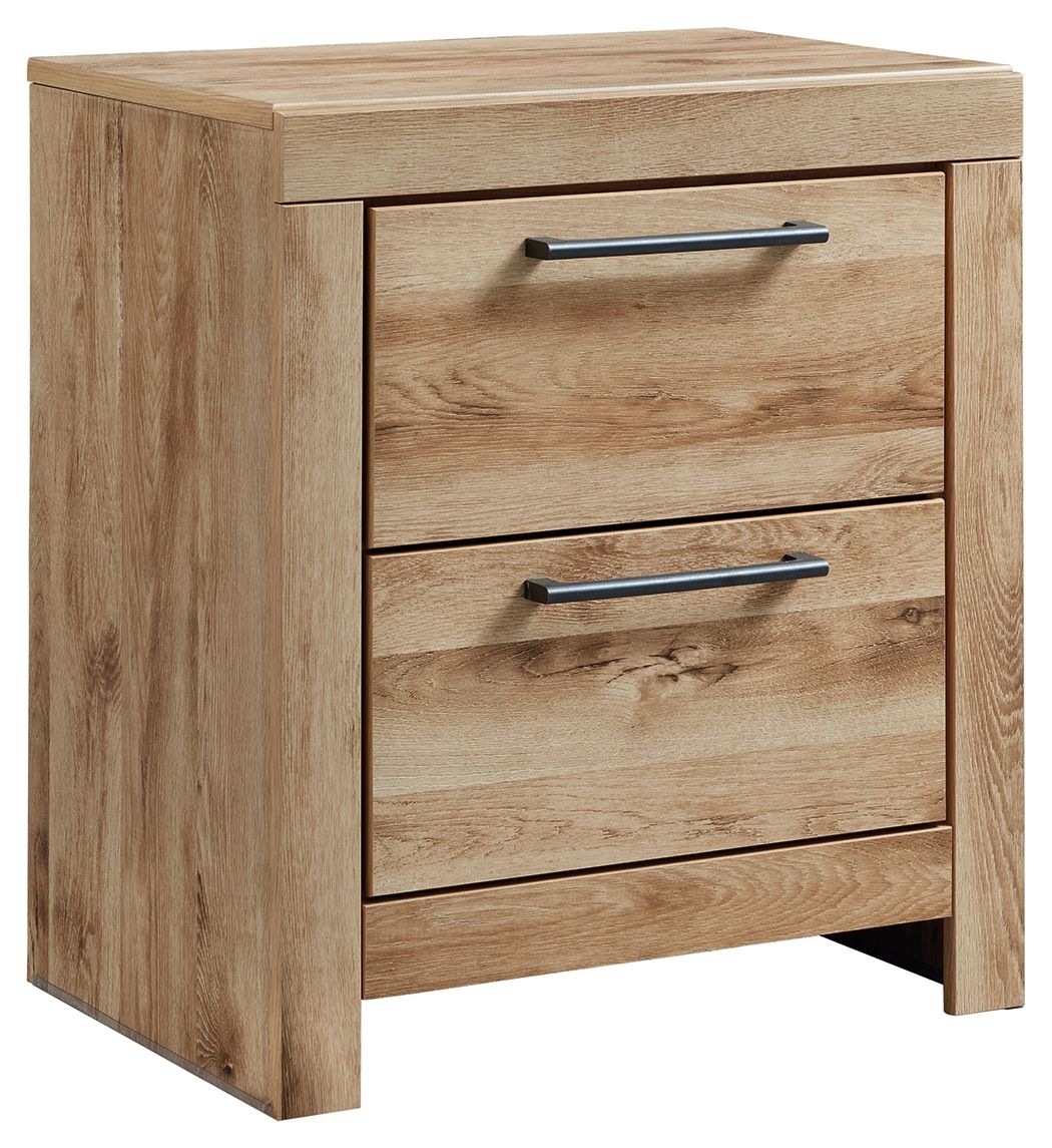 Hyanna - Tan Brown - Two Drawer Night Stand - Image 2
