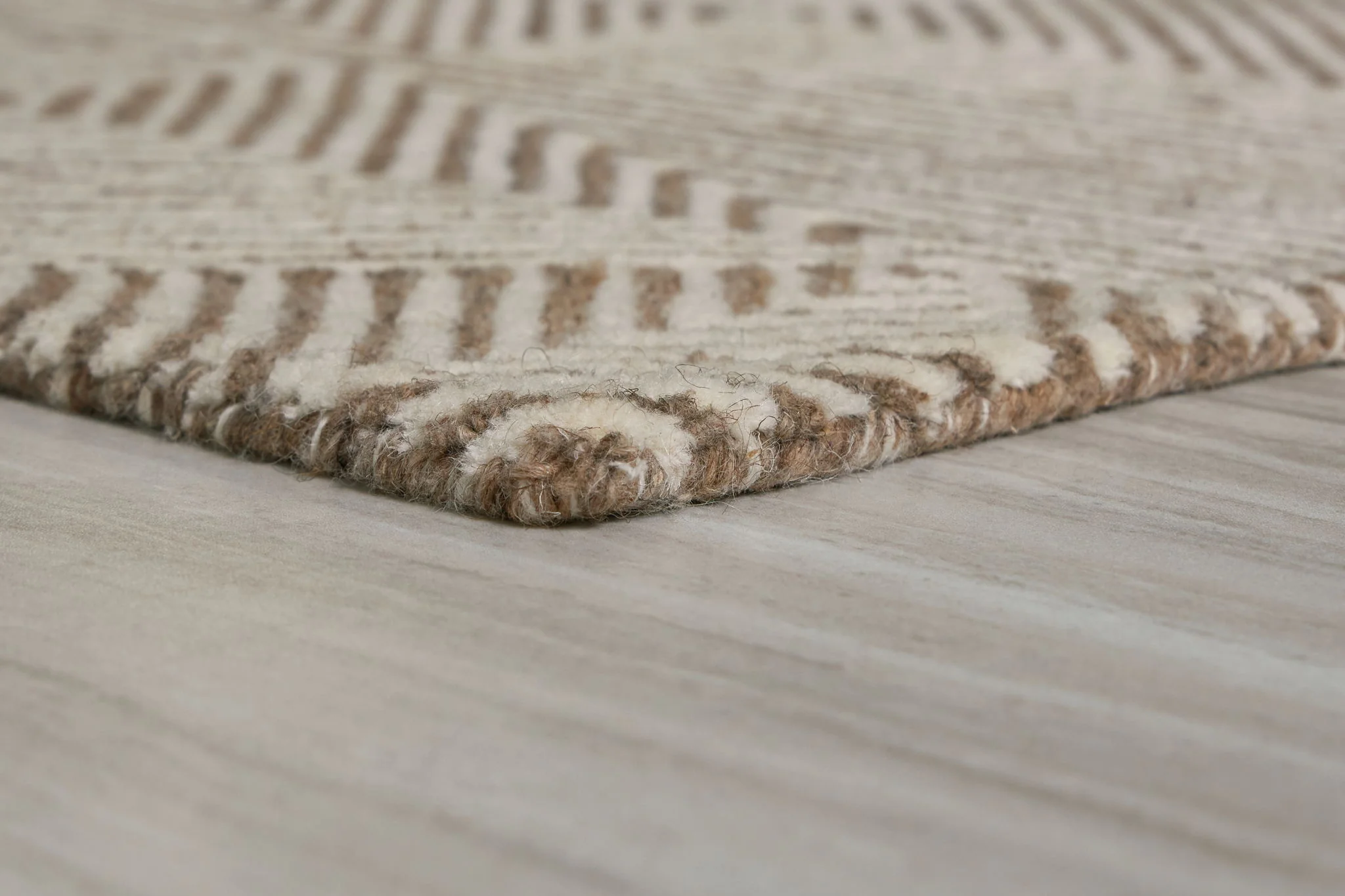 Jadott - Beige / Brown - Large Rug - 8' x 10' - Image 3