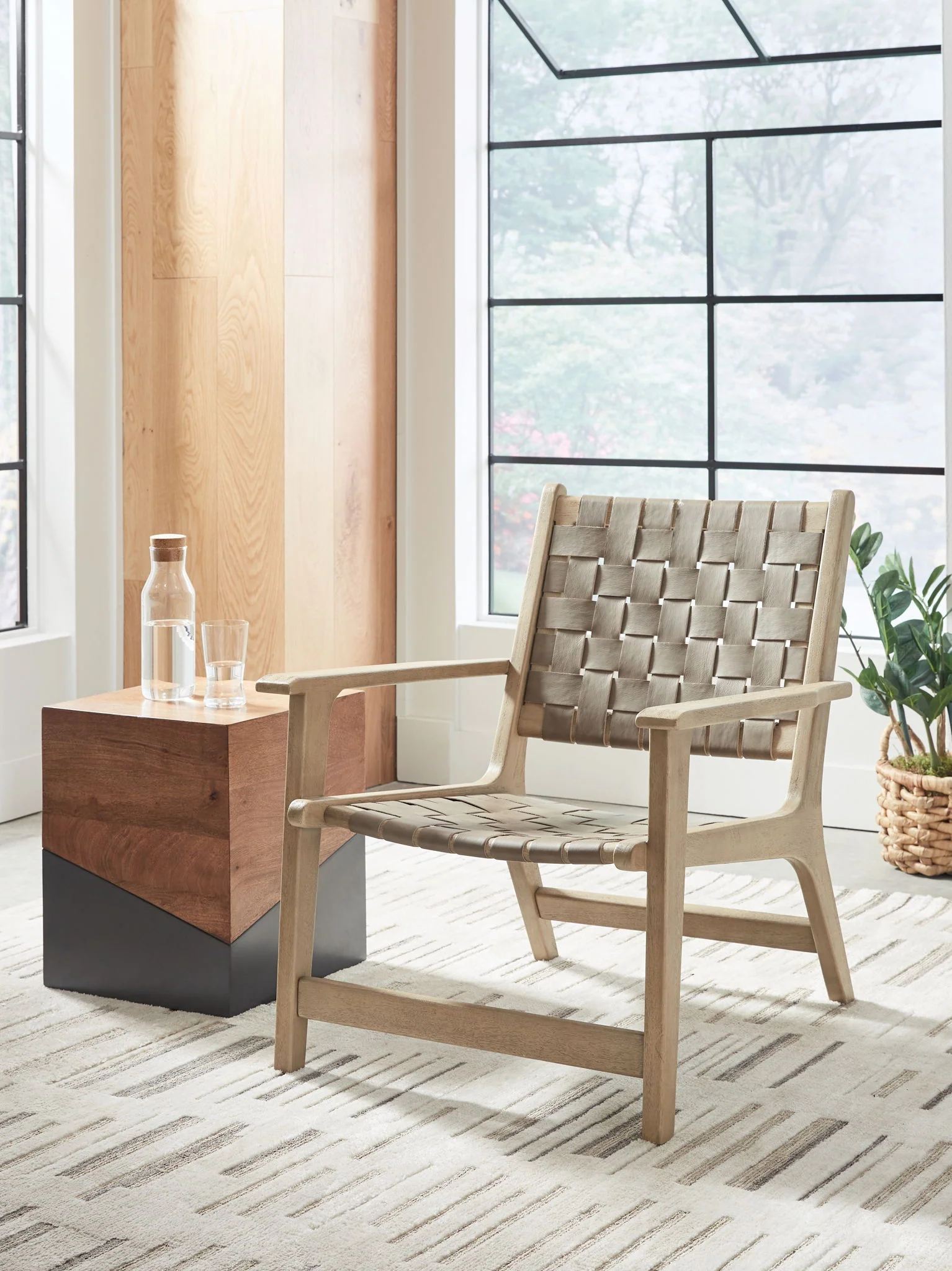Jameset - Taupe - Accent Chair - Image 2