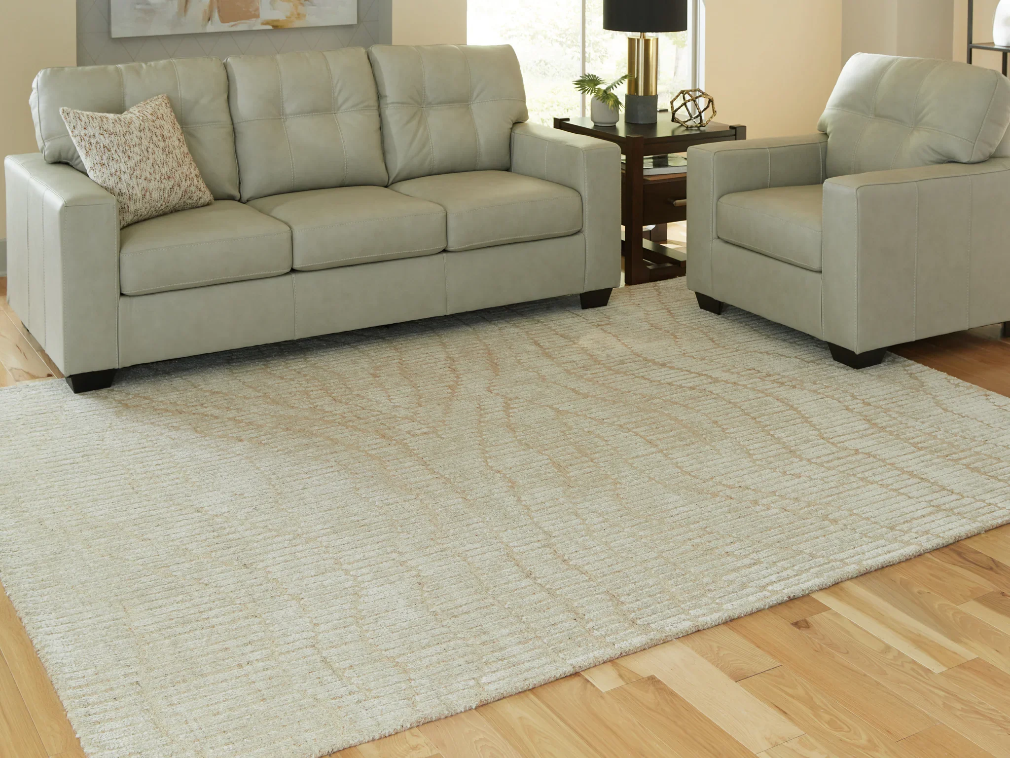 Jaseena - Beige / Tan - Large Rug -  8' x 10' - Image 2