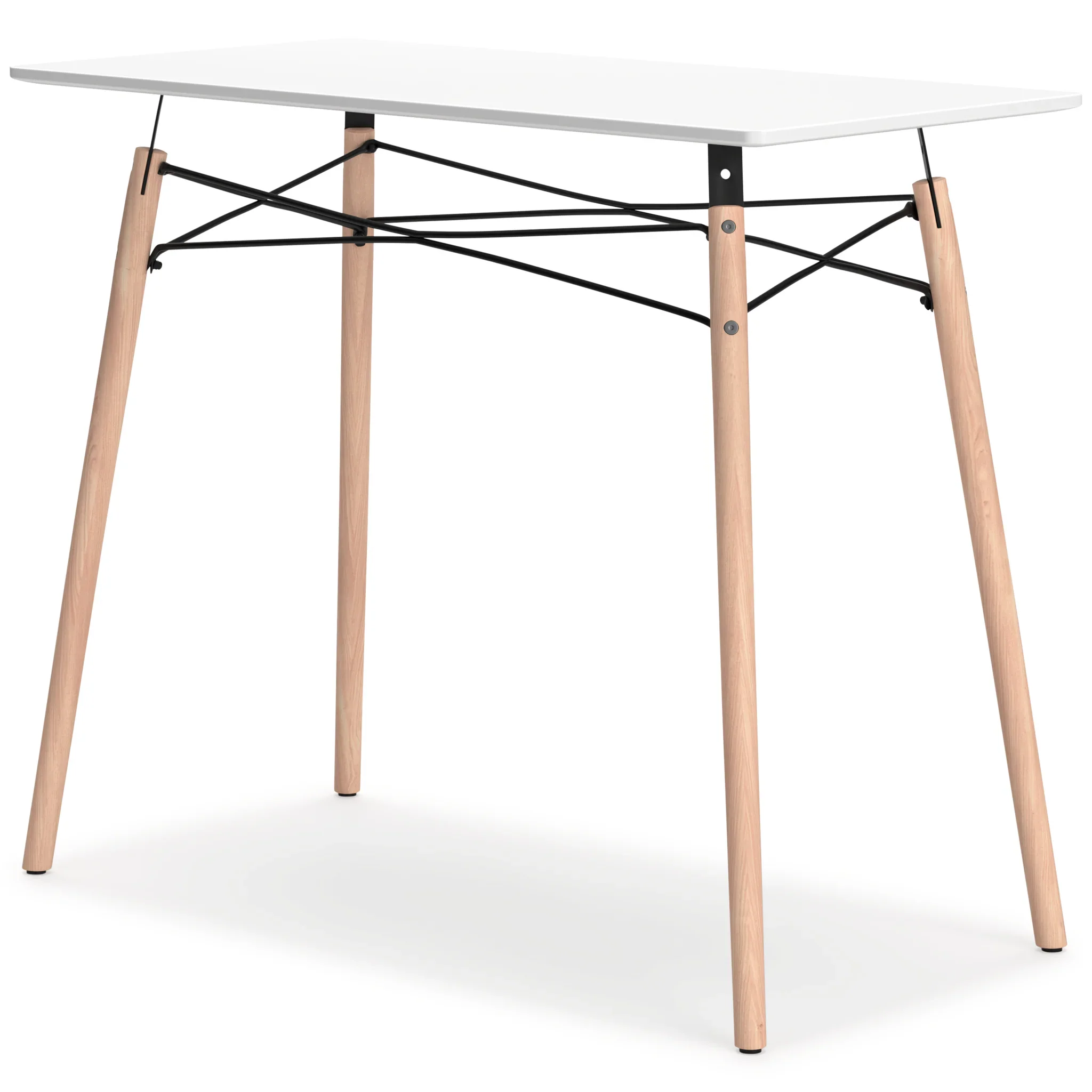 Jaspeni - White - Home Office Desk - Image 4