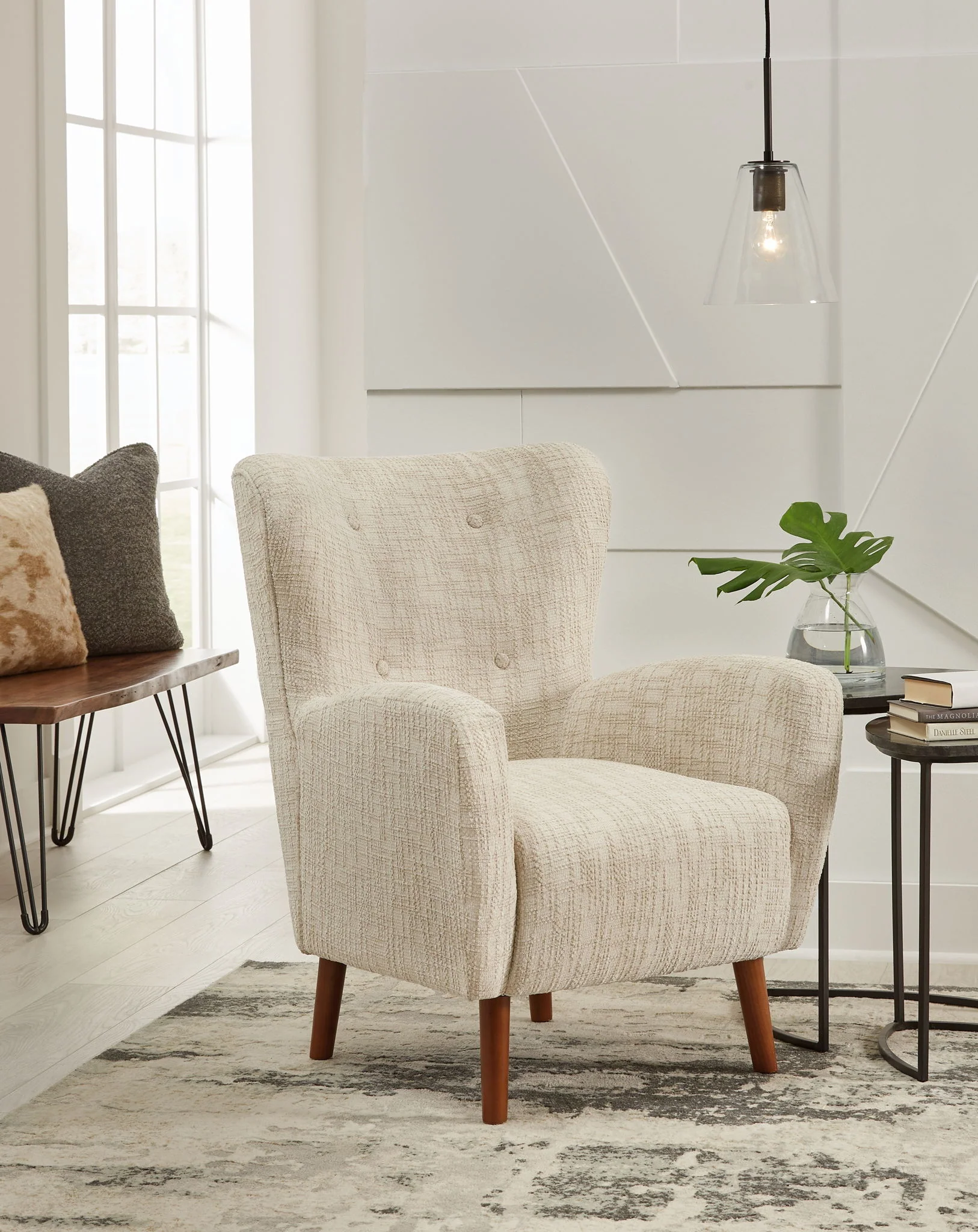 Jemison Next-gen Nuvella - Dune - Accent Chair - Image 2