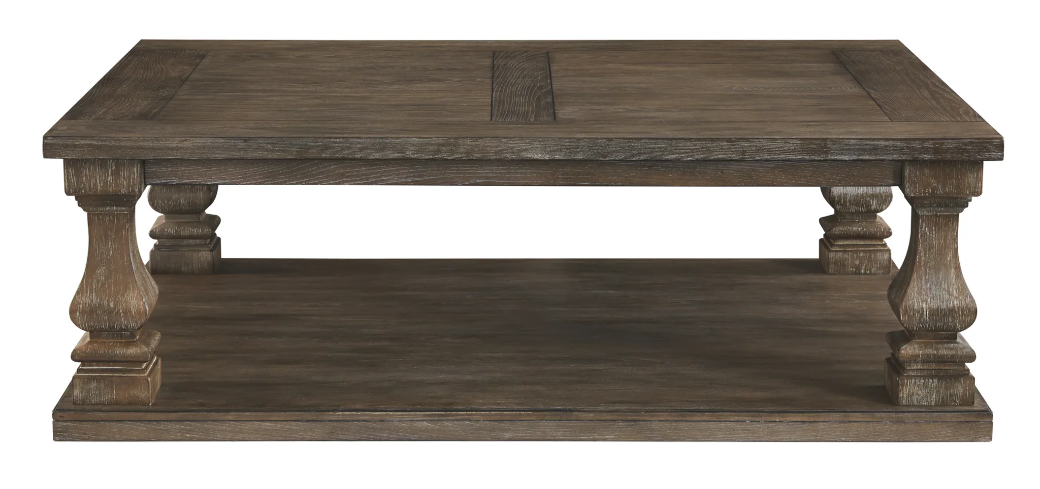 Johnelle - Gray - Rectangular Cocktail Table - Image 3