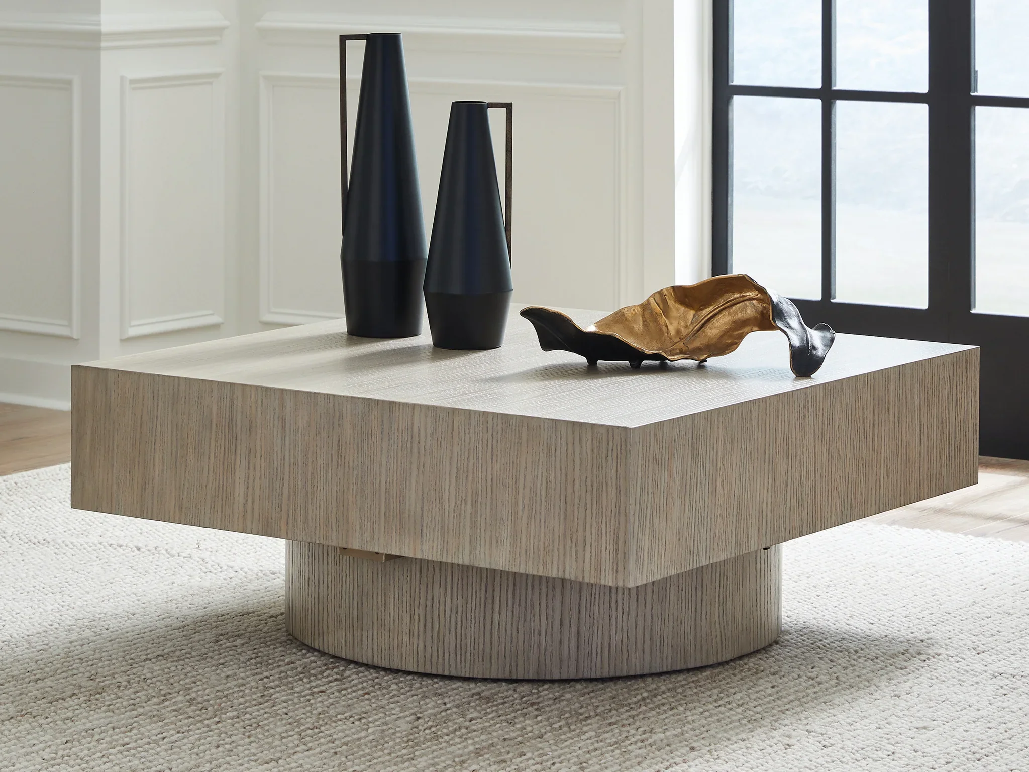 Jorielyn - Light Grayish Brown - Square Cocktail Table - Image 3