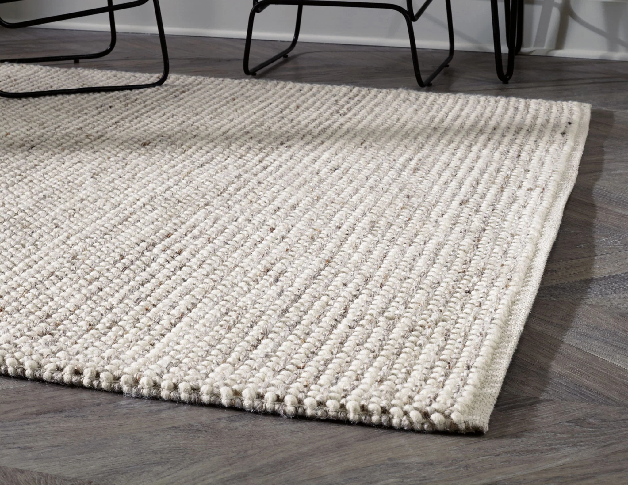 Jossick - Cream / Taupe - Large Rug - 8' x 10' - Image 3