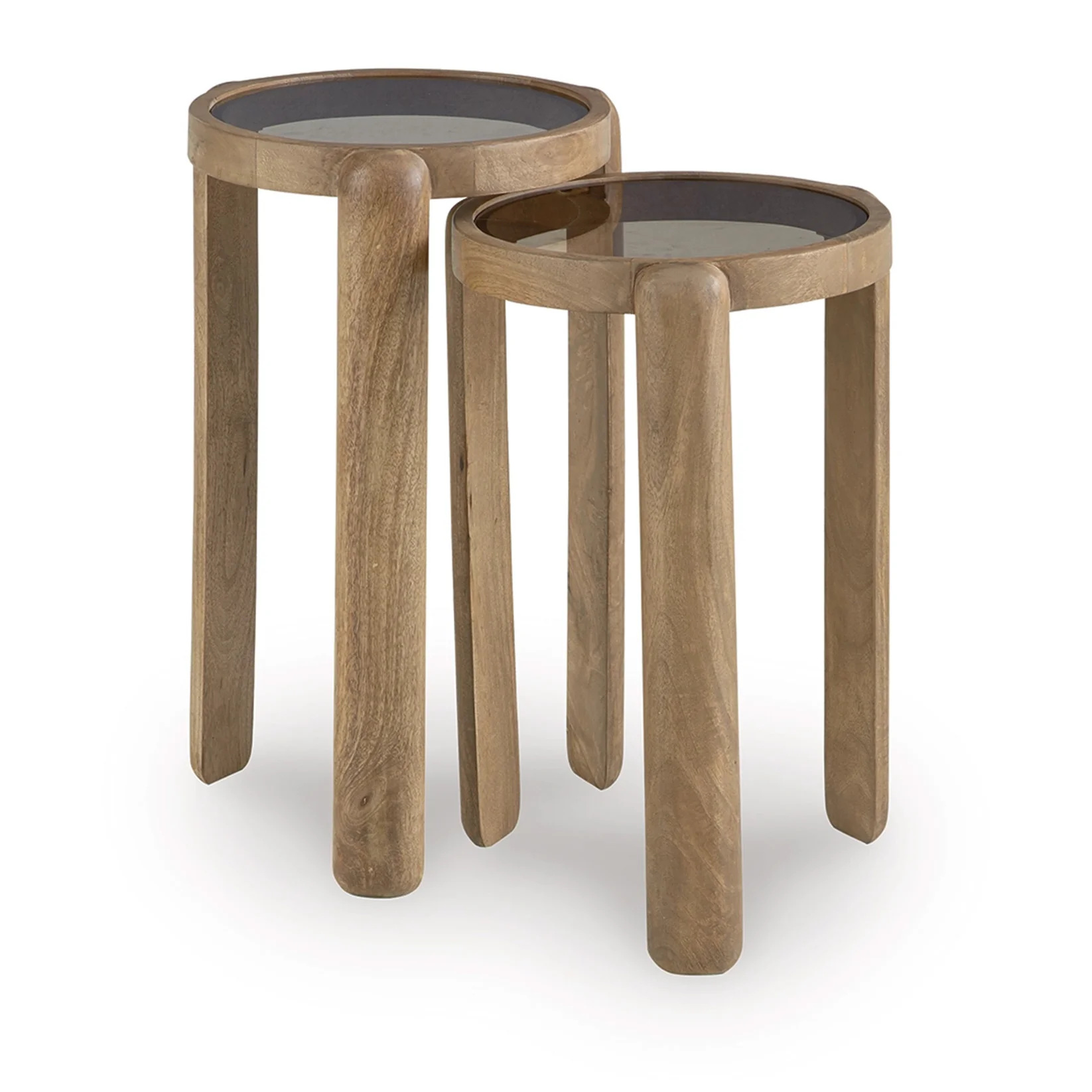 Jossor - Light Brown - Accent Table Set (Set of 2) - Image 2