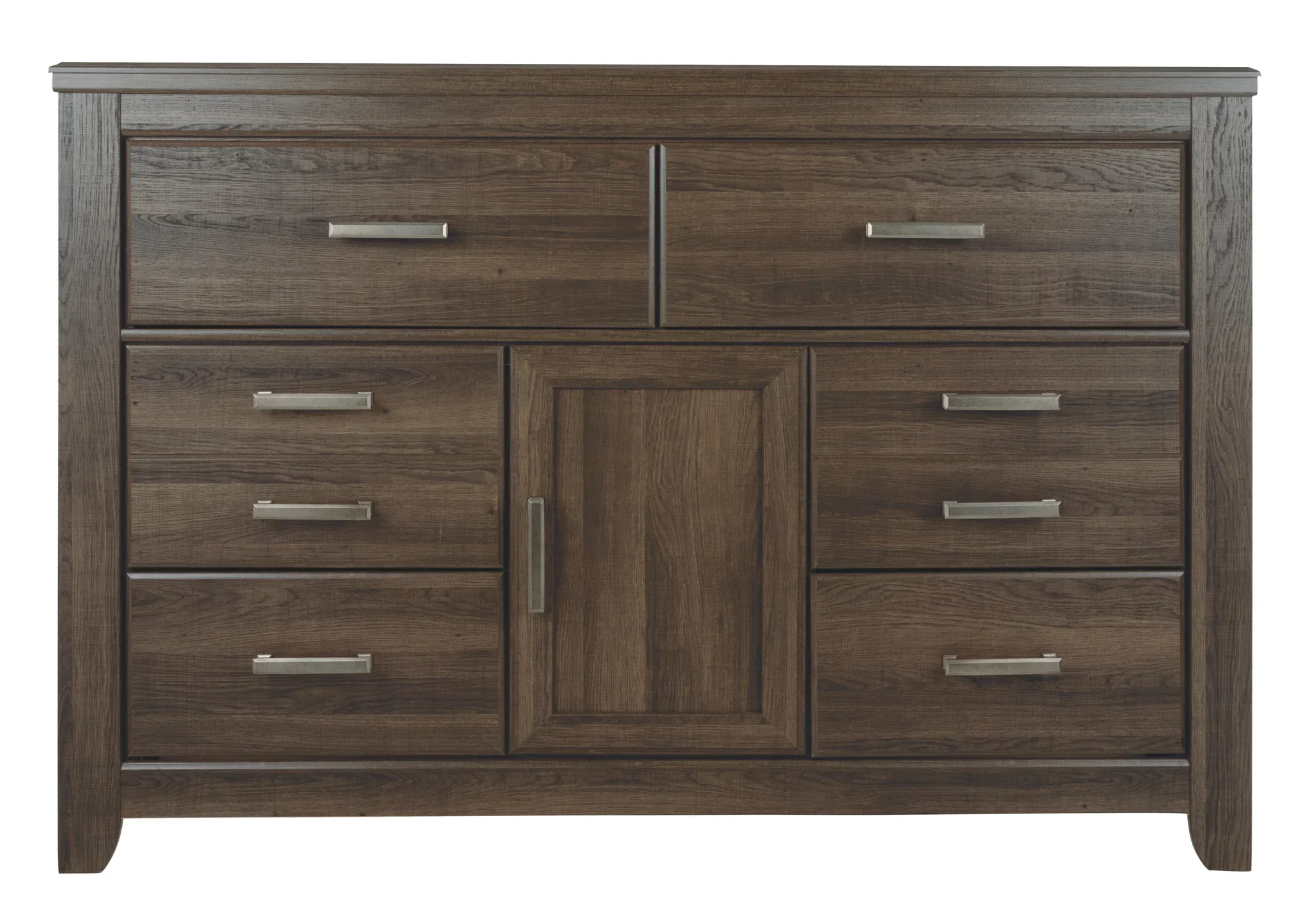 Juararo - Dark Brown - Six Drawer Dresser - Image 3