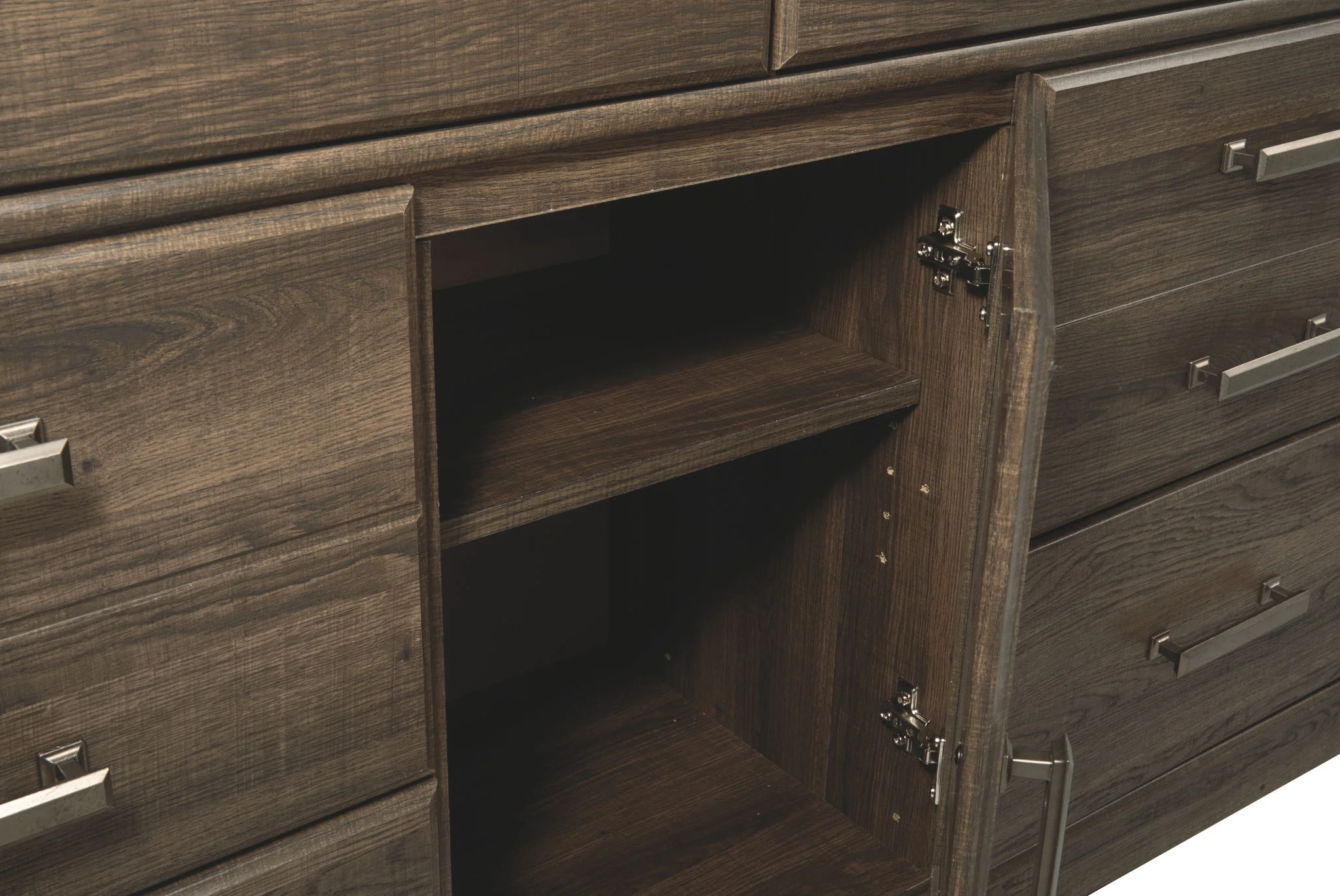 Juararo - Dark Brown - Six Drawer Dresser - Image 9