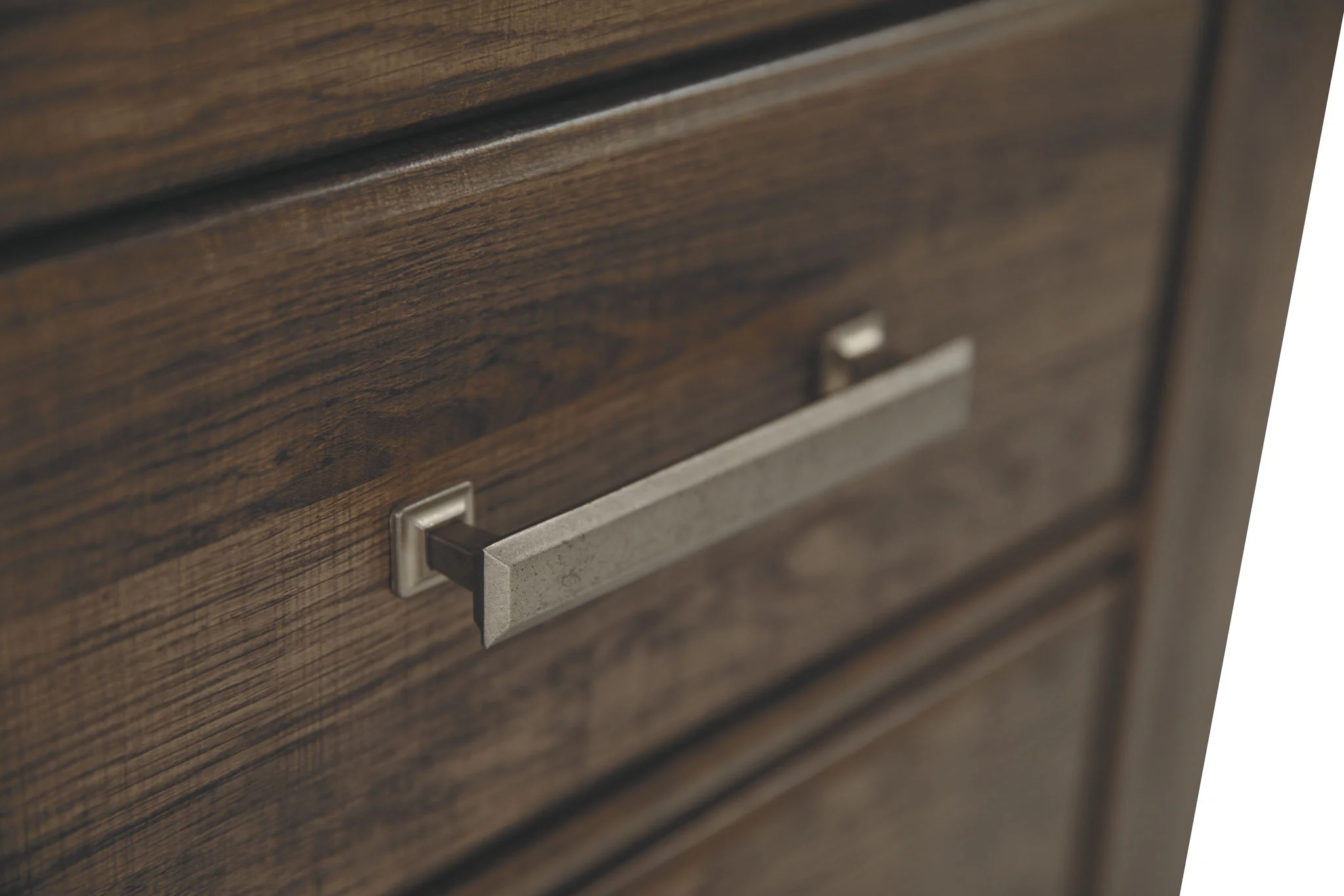 Juararo - Dark Brown - Two Drawer Night Stand - Image 4