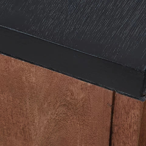 Kallari - Warm Brown / Black - Chair Side End Table - Image 8