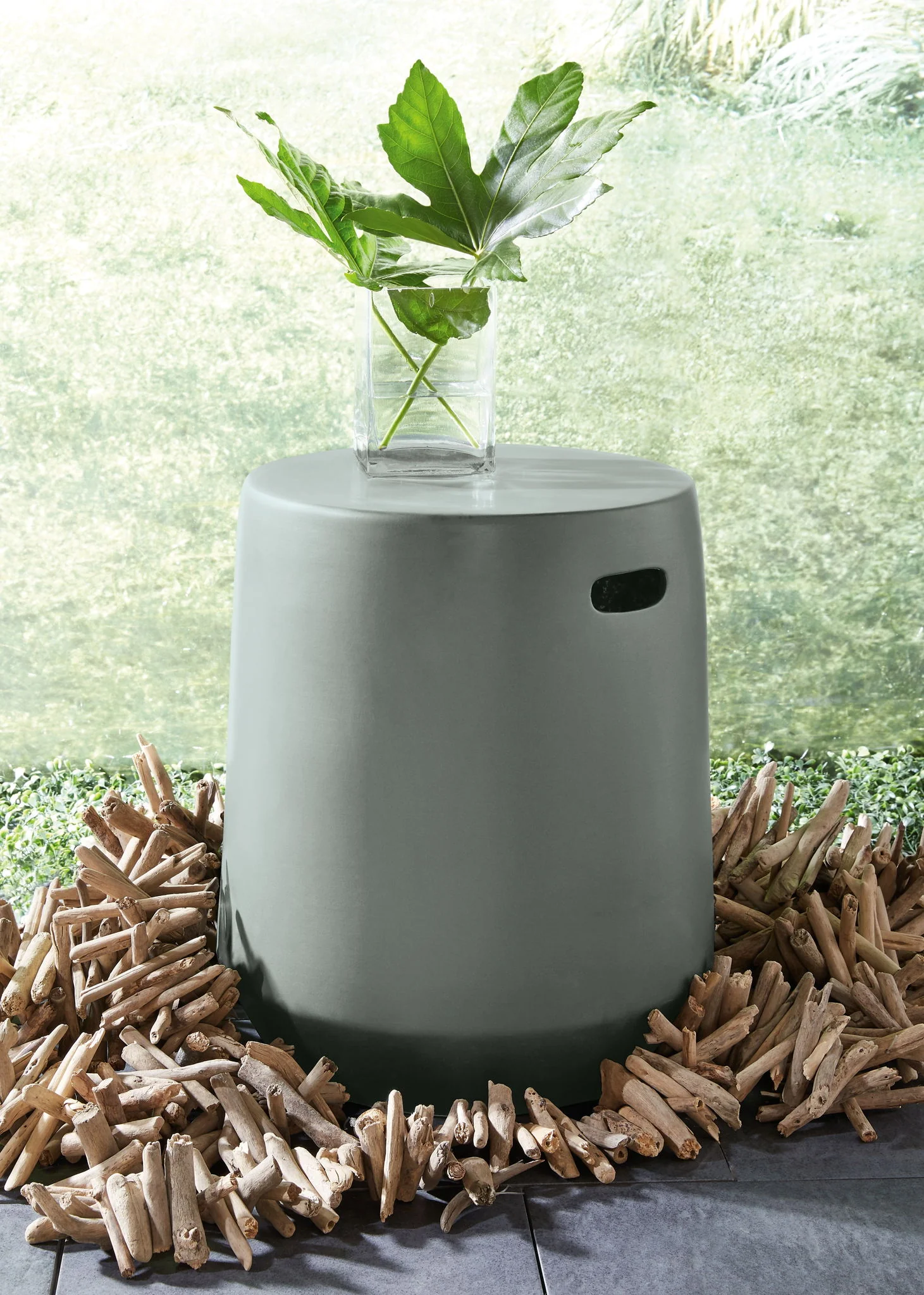 Kalmunds - Gray - Stool - Image 2